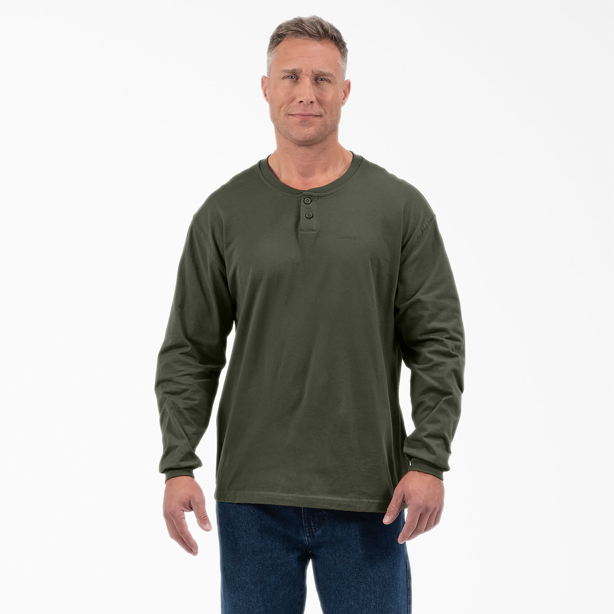 Long Sleeve Henley T-Shirt
