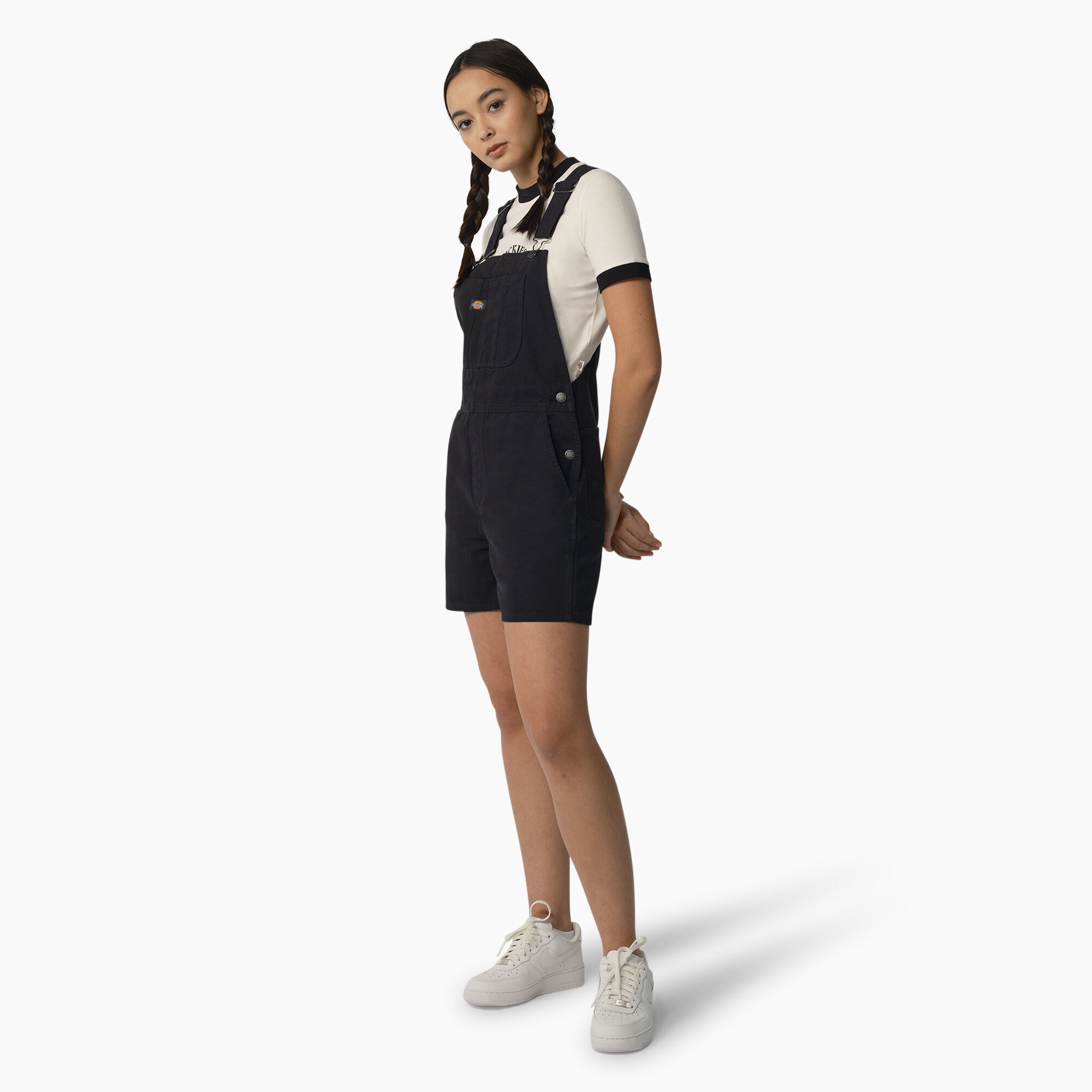 Women's Relaxed Fit Duck Bib Shortalls