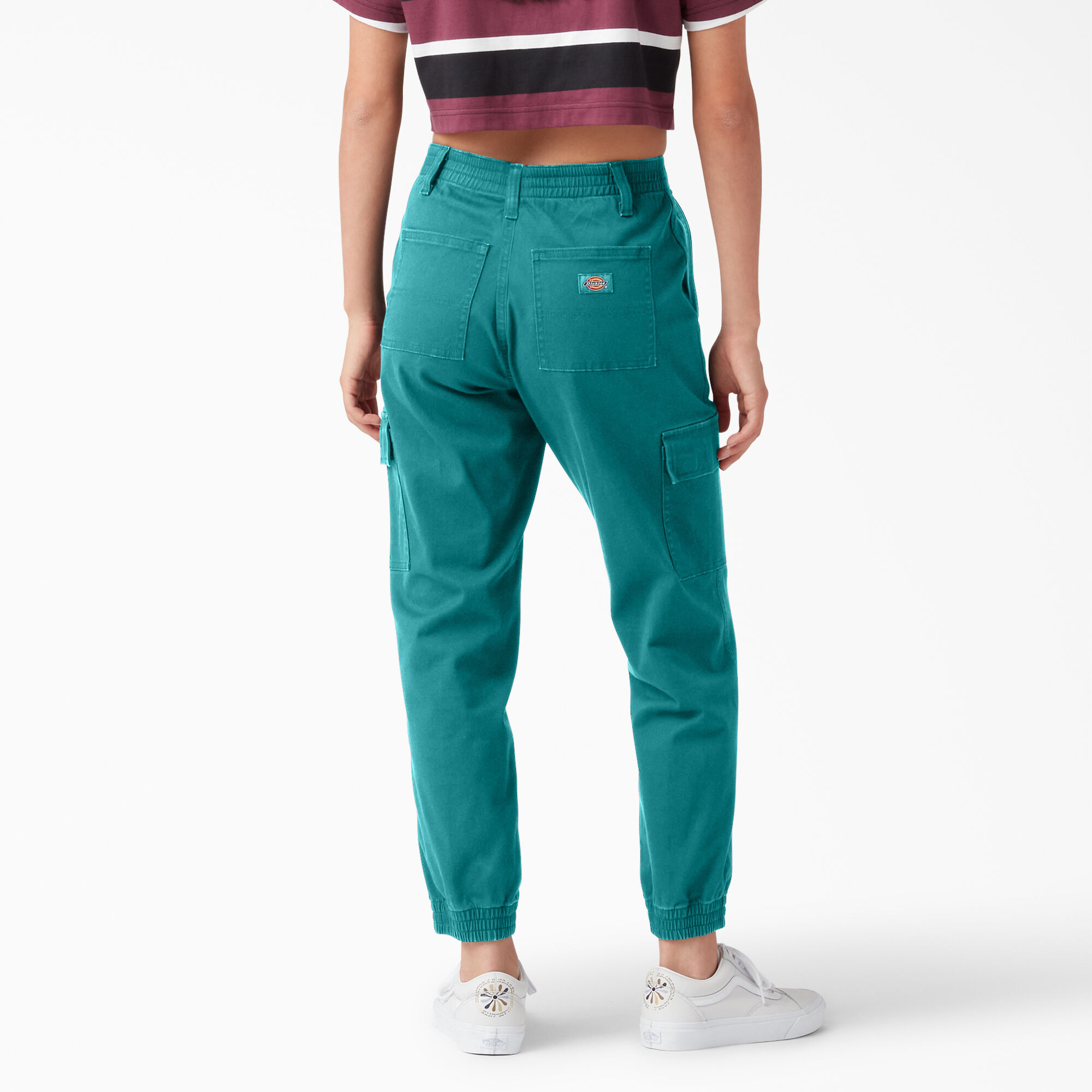 Women's High Rise Fit Cargo Jogger Pants