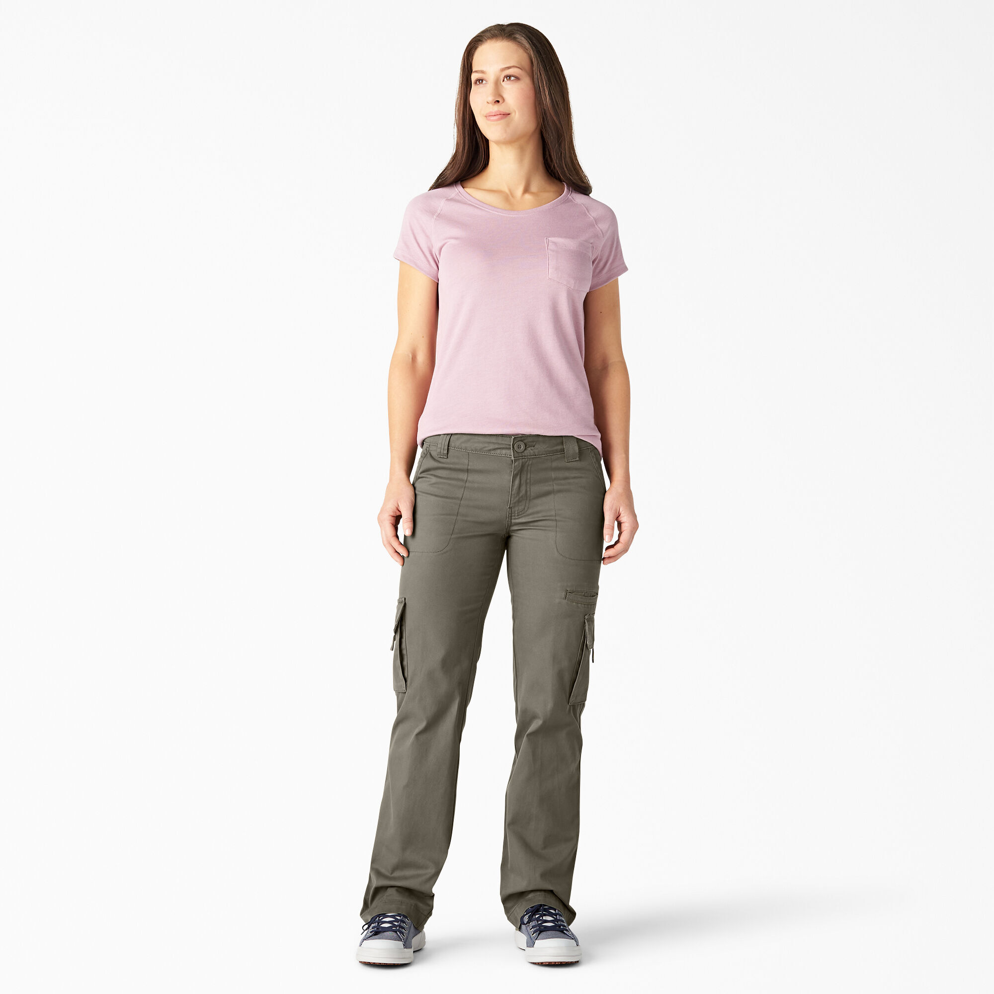 Women's Relaxed Fit Straight Leg Cargo Pants