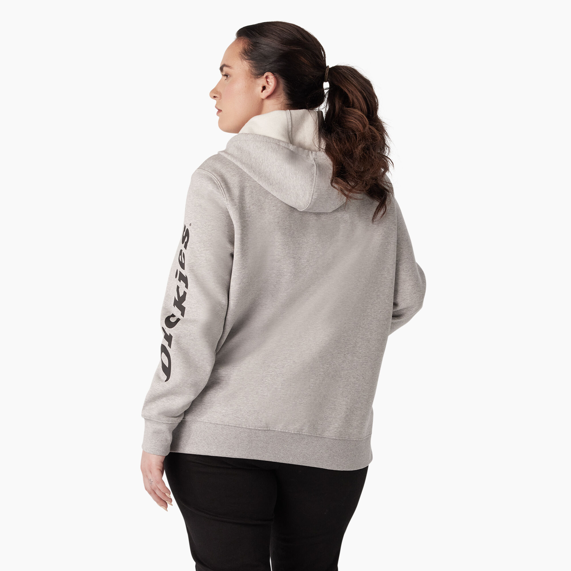 Women's Plus Heavyweight Logo Sleeve Pullover