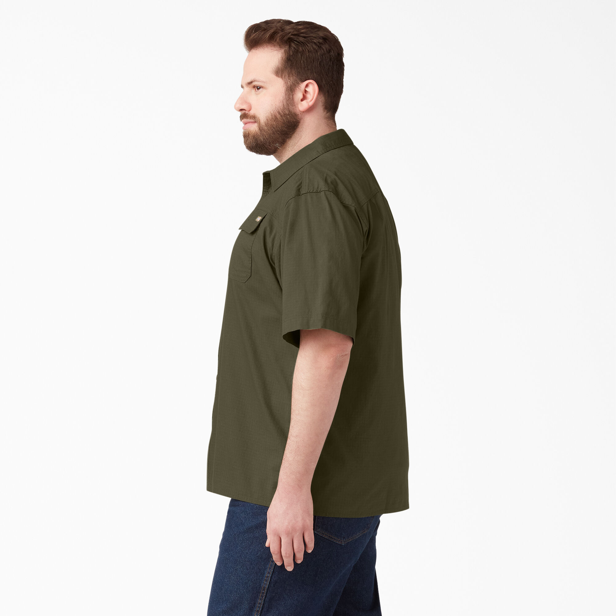 Short Sleeve Ripstop Work Shirt