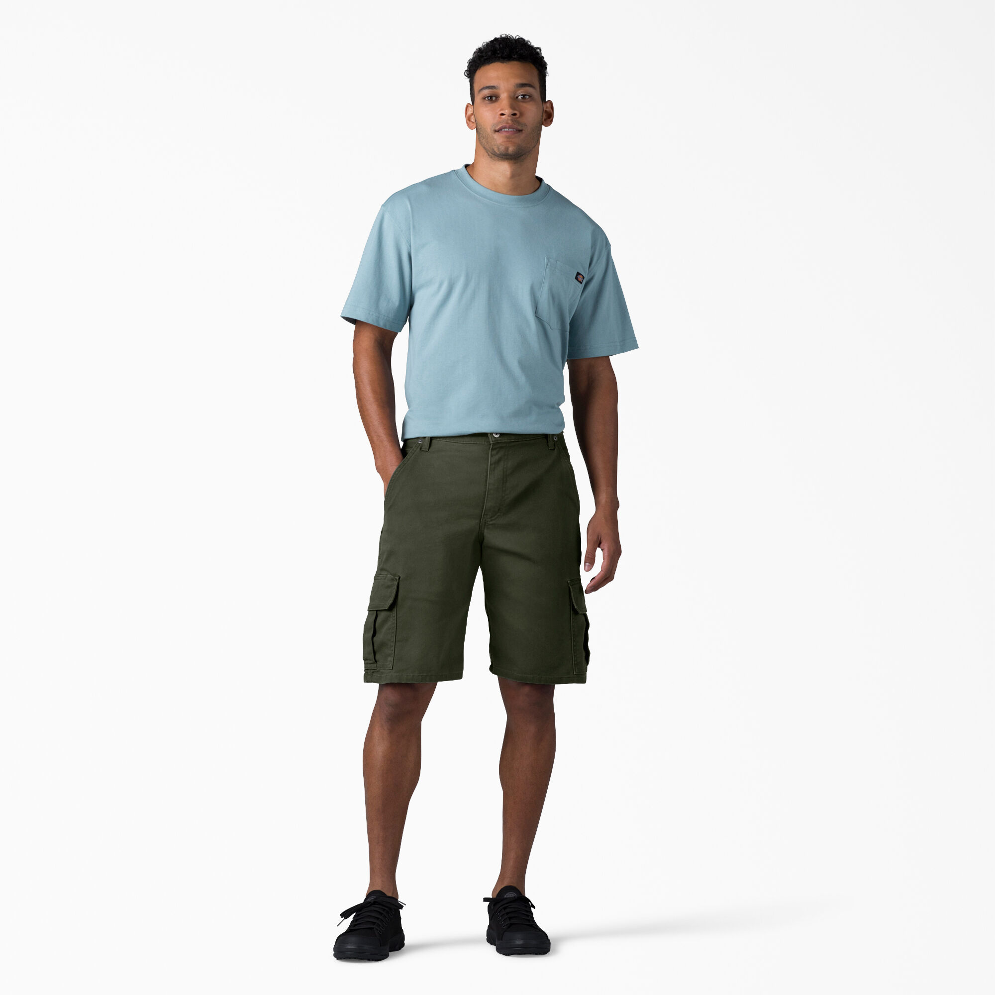 FLEX Relaxed Fit Duck Cargo Shorts, 11