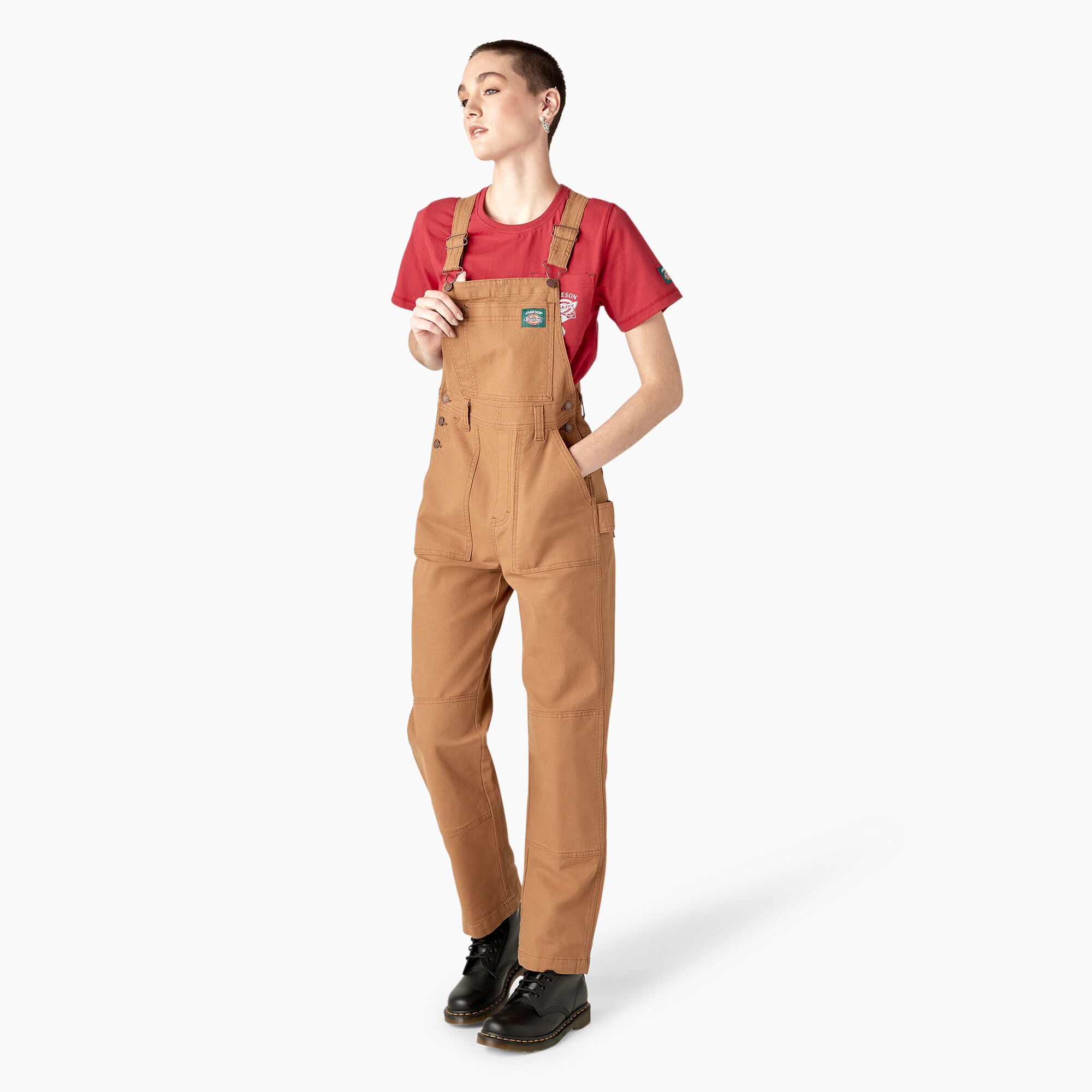 Dickies x Jameson Women's Utility Double Knee Overalls