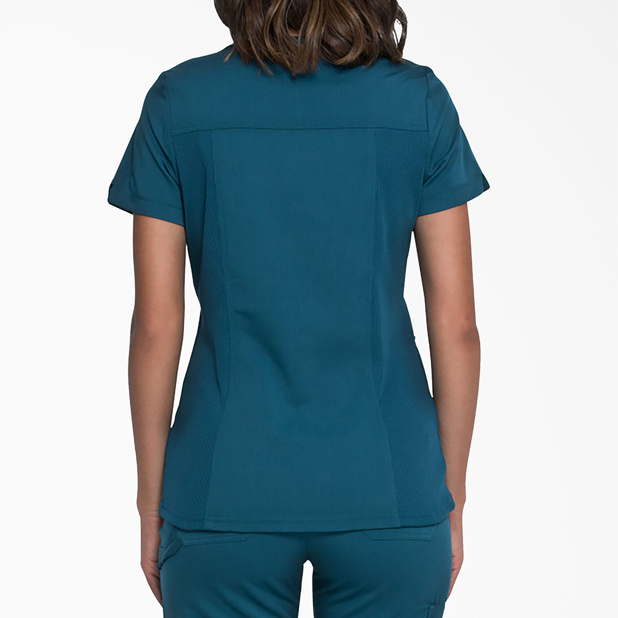 Women's Balance Mock Wrap Scrub Top