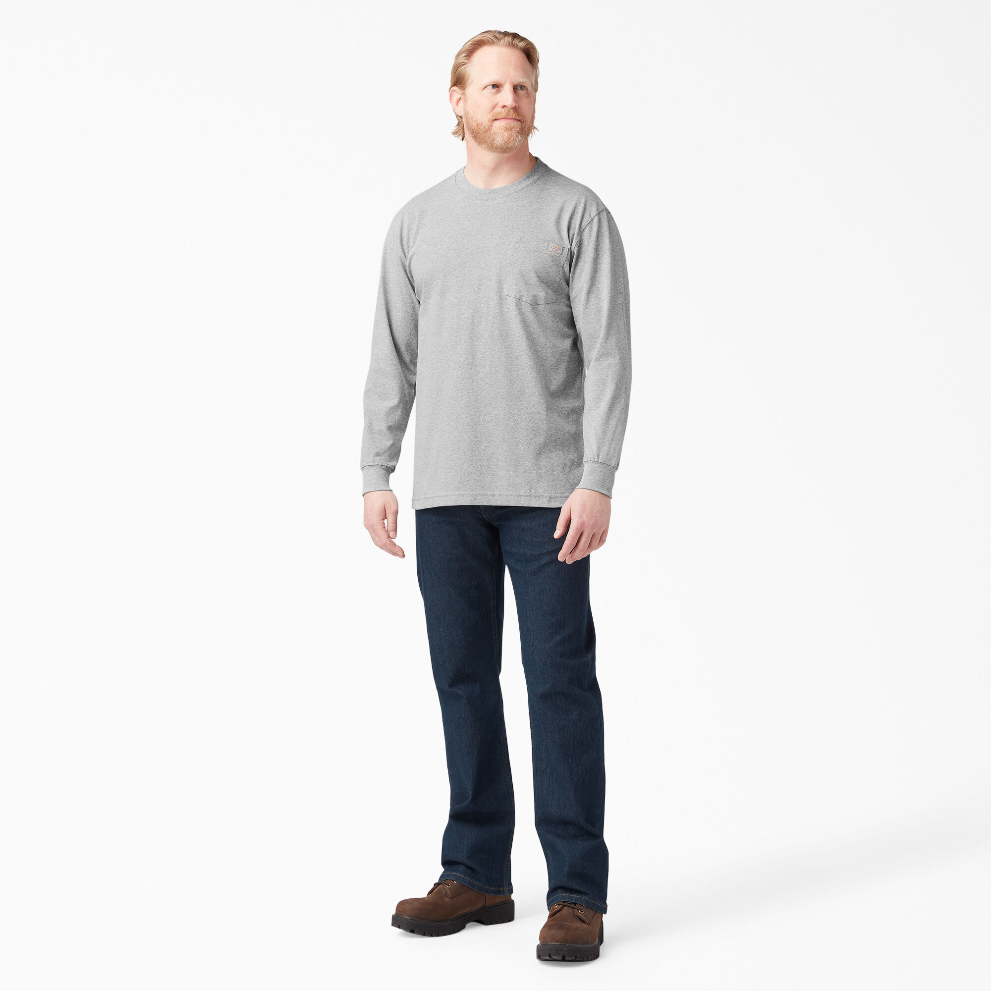 Heavyweight Long Sleeve Pocket T-Shirt