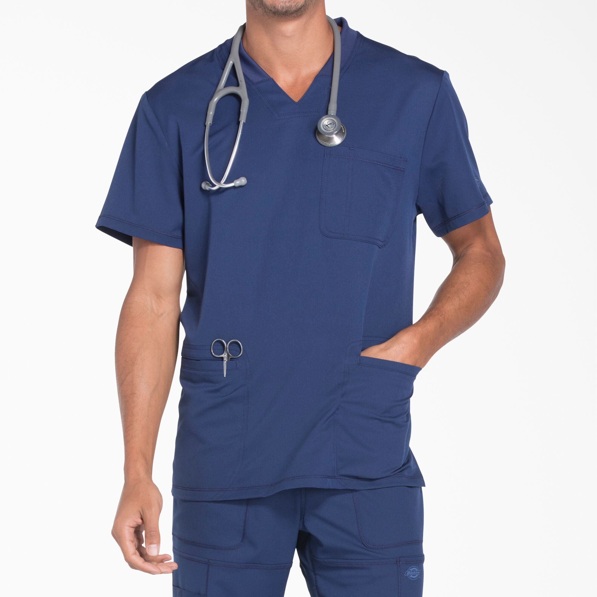 Men's Dynamix V-Neck Scrub Top