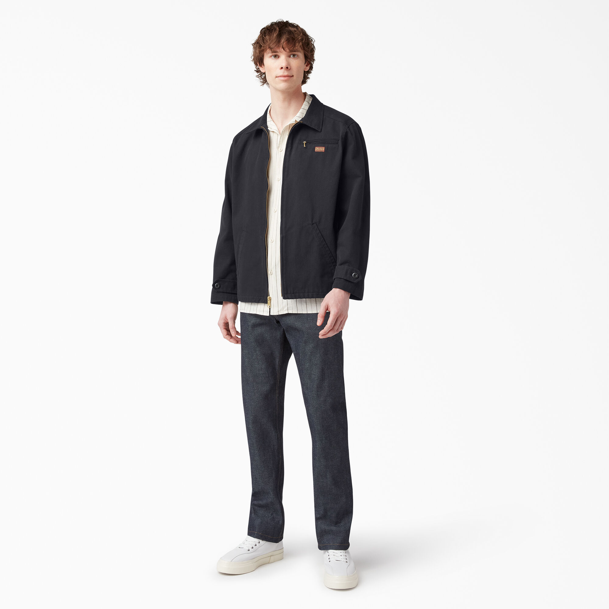 Dickies 1922 Brushed Twill Jacket, Rinsed Black