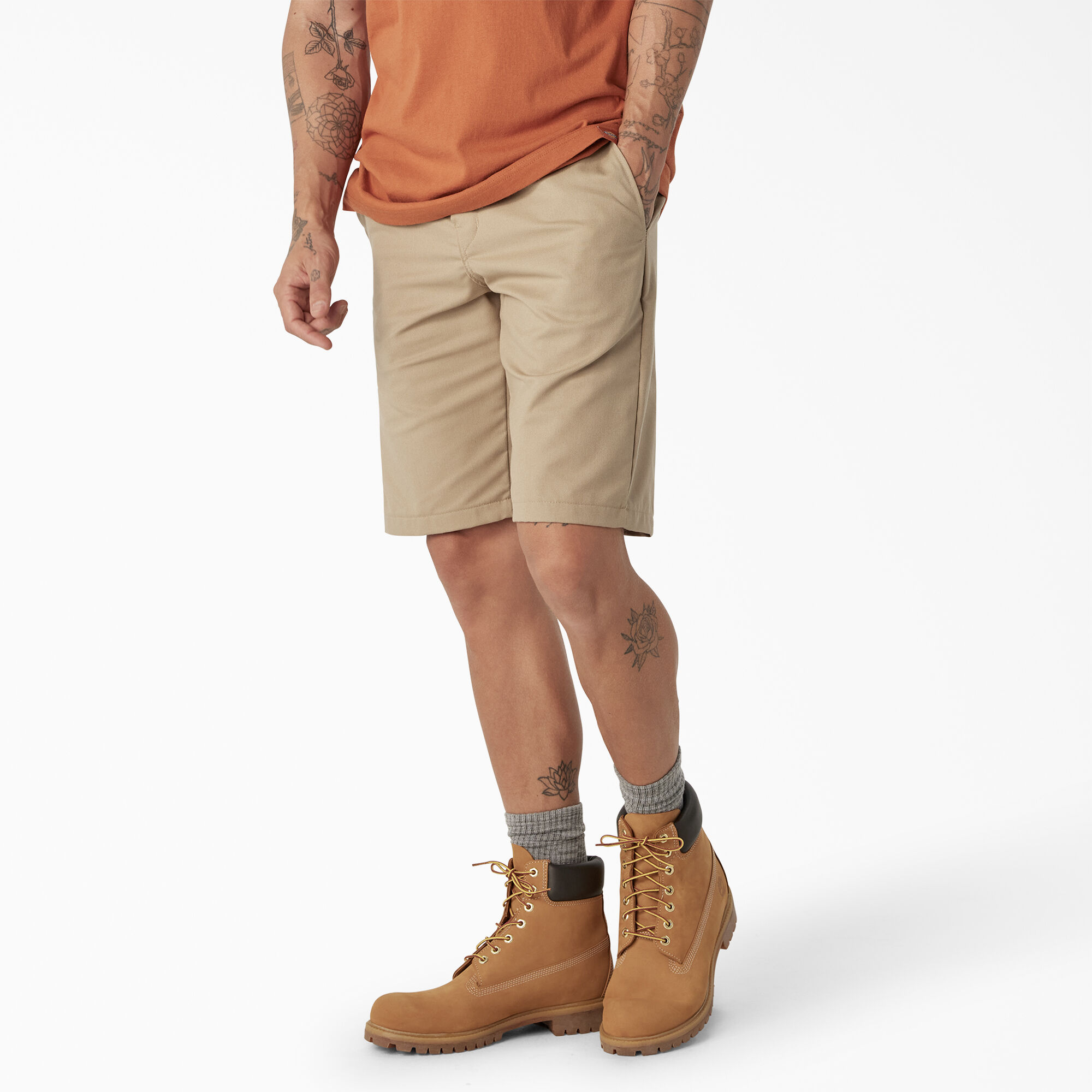 FLEX Cooling Active Waist Regular Fit Shorts, 11