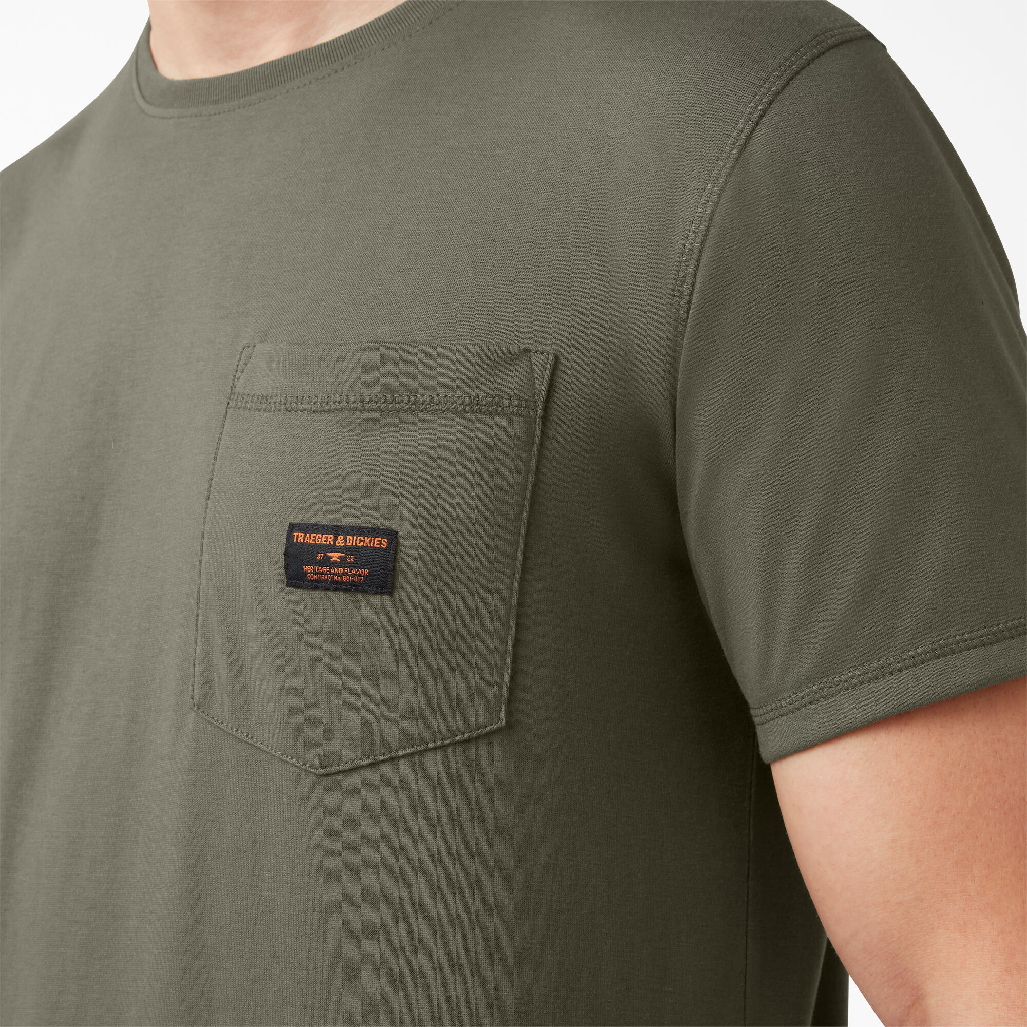 Traeger x Dickies Pocket T-Shirt