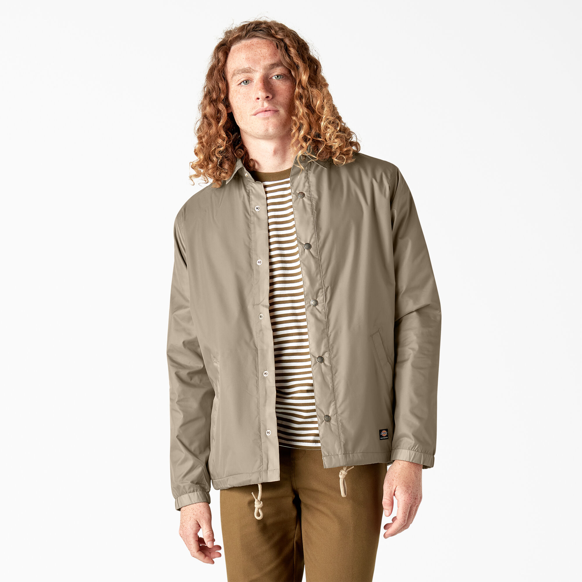 Dickies Skateboarding Coaches Jacket, Desert Sand