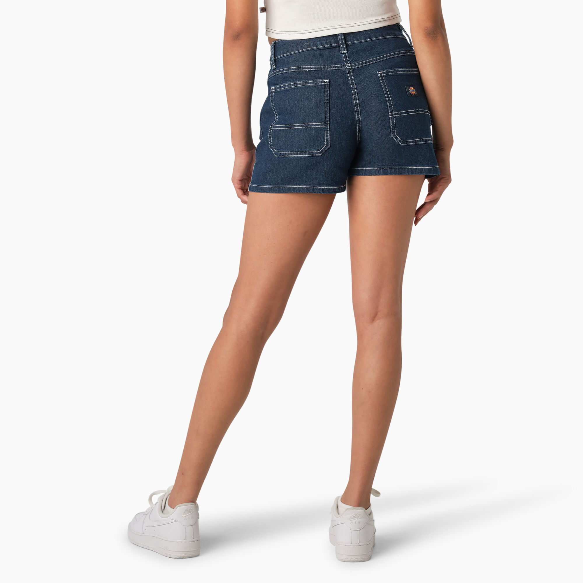 Women's Carpenter Jean Shorts, 3