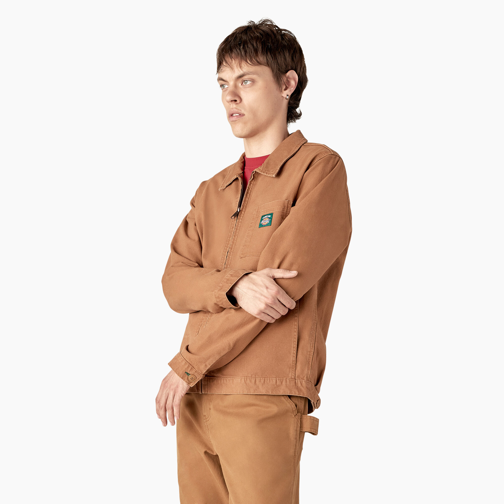 Dickies x Jameson Eisenhower Jacket, Rinsed Brown Duck