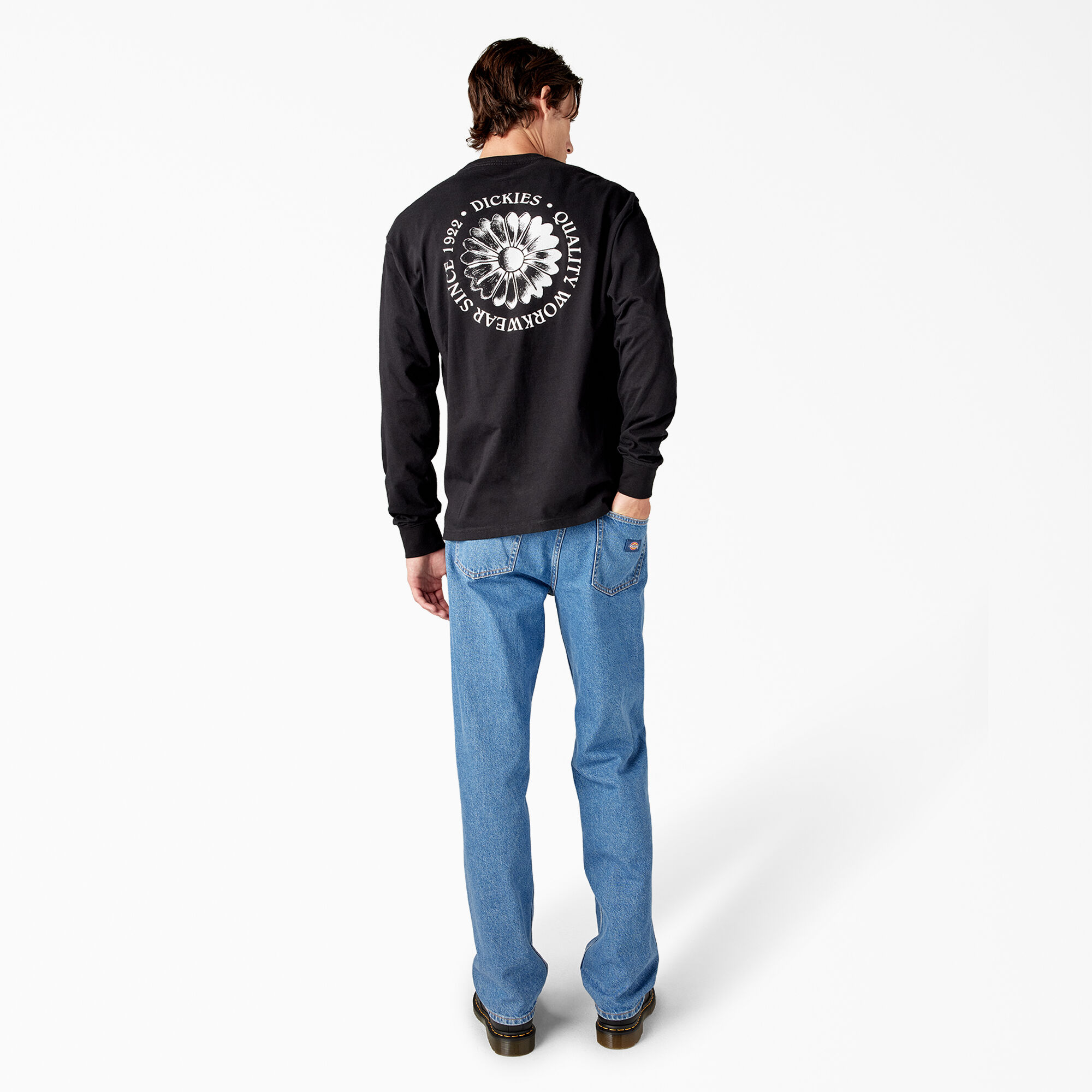 Garden Plain Graphic Long Sleeve T-Shirt