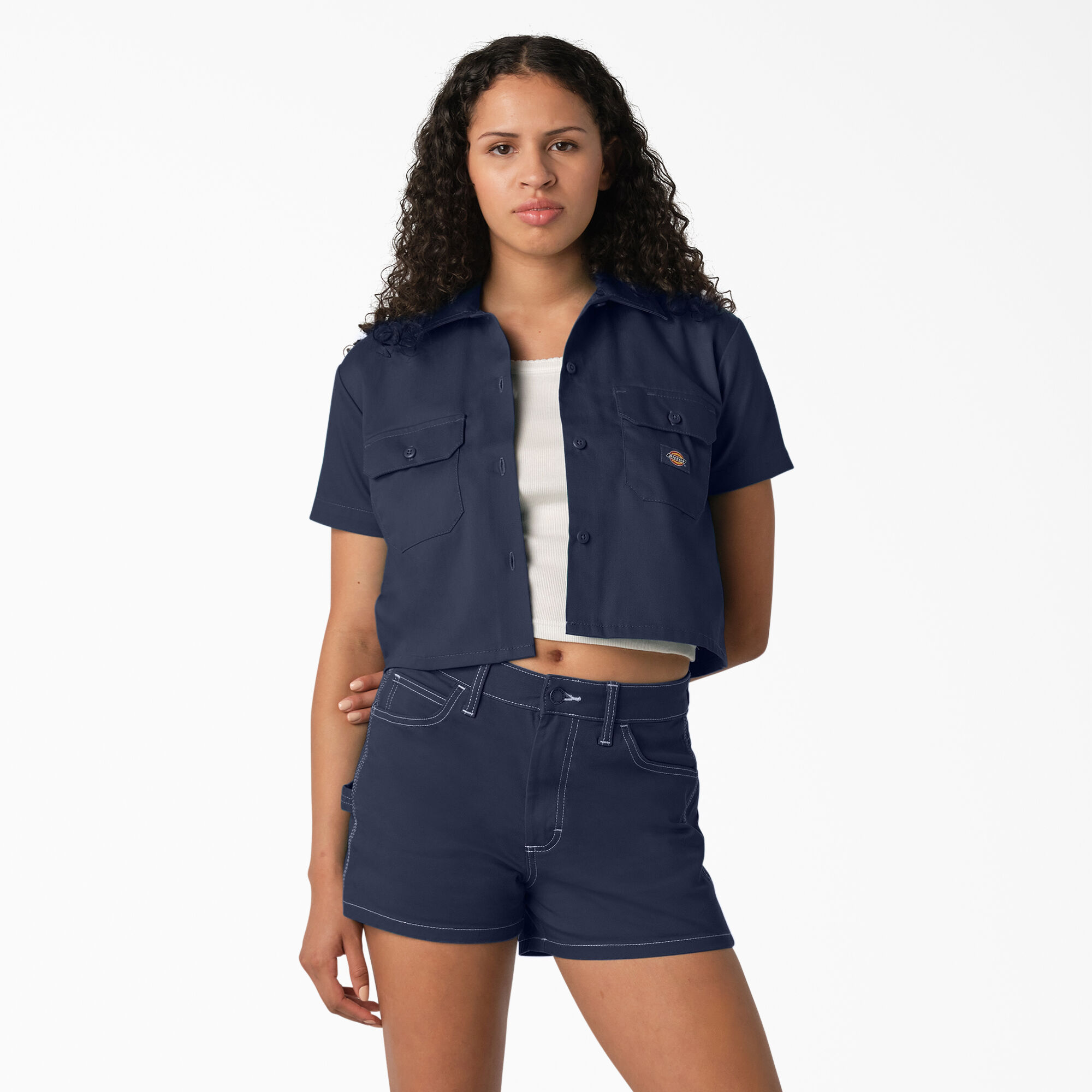 Women's Cropped Work Shirt