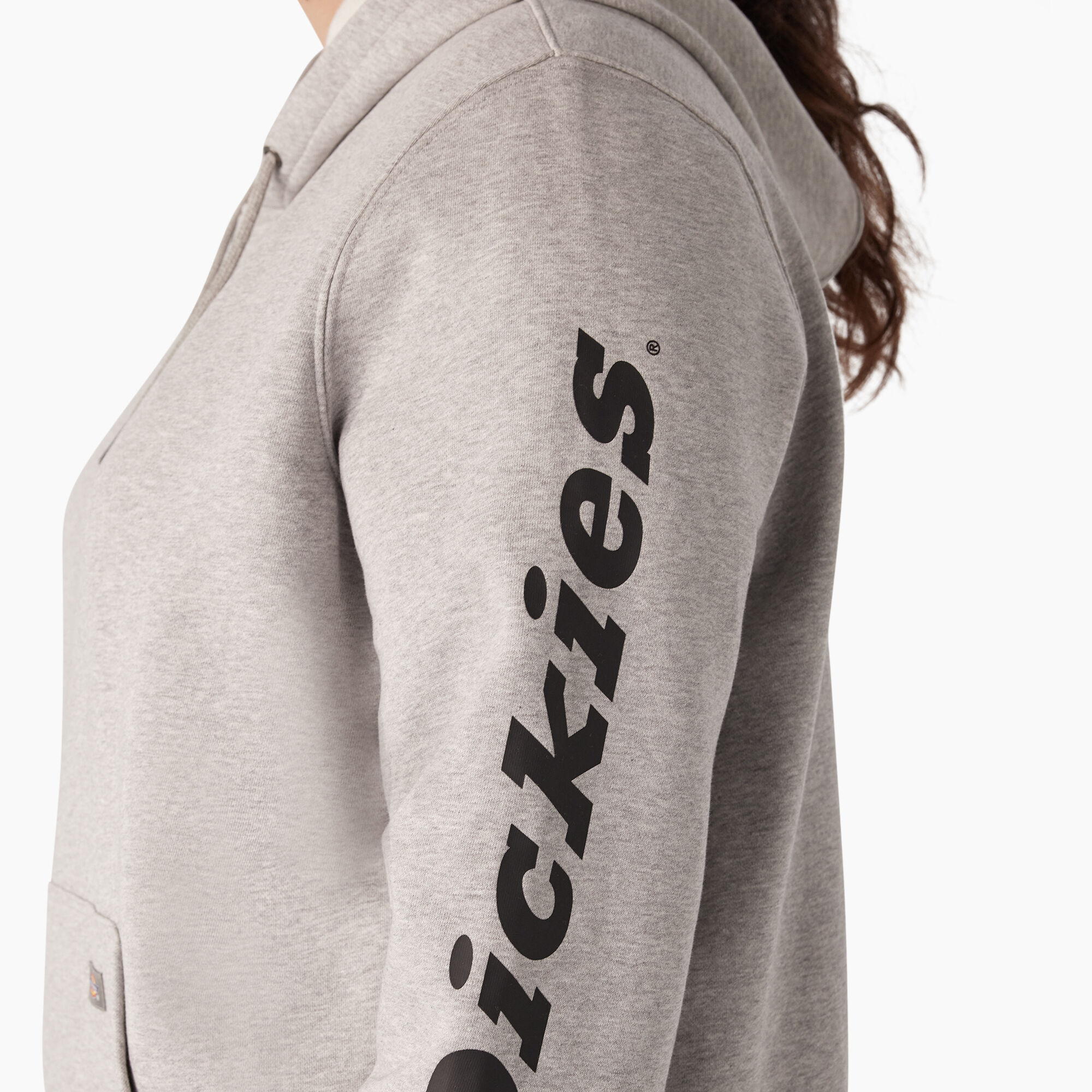 Women's Plus Heavyweight Logo Sleeve Pullover