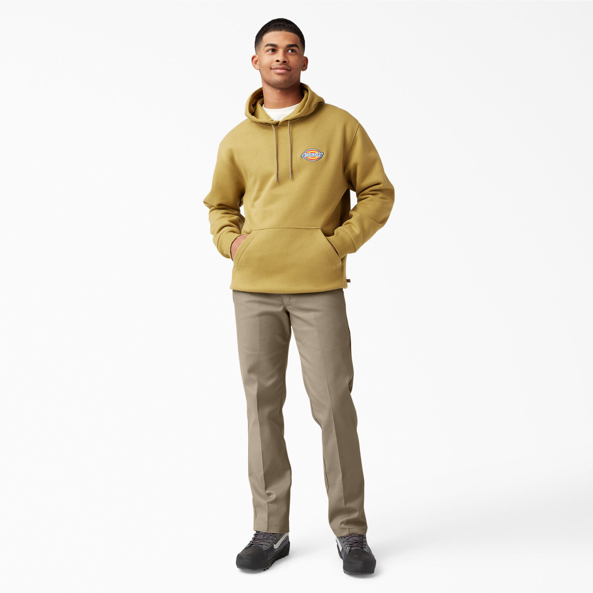 Slim Fit Straight Leg Work Pants