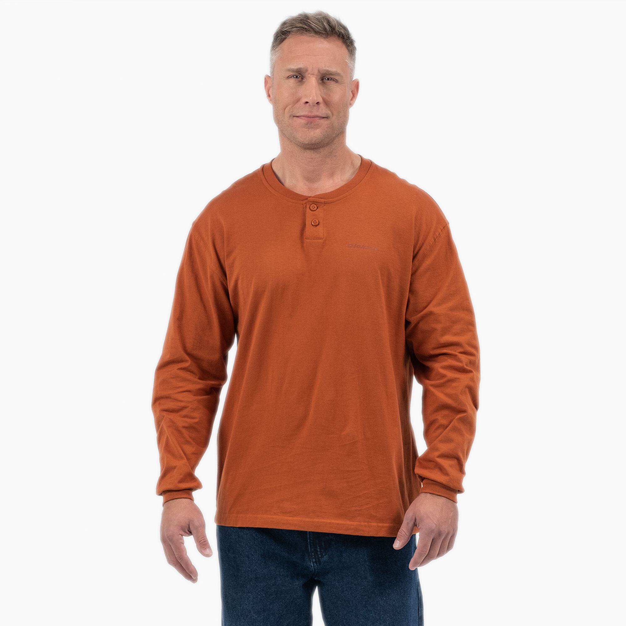 Long Sleeve Henley T-Shirt