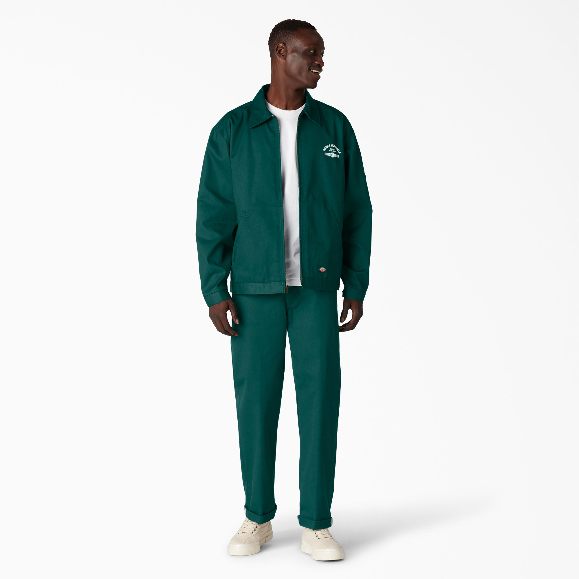 Regular Fit Cuffed Work Pants