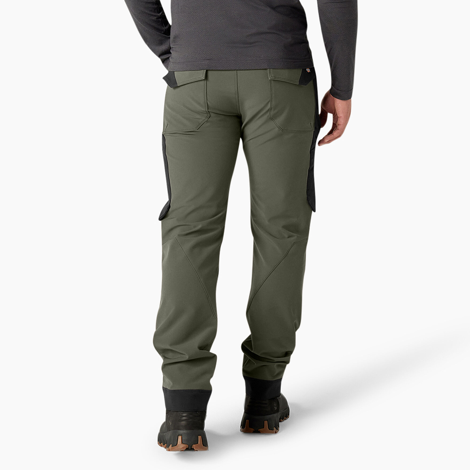 FLEX Slim Fit Double Knee Tapered Pants