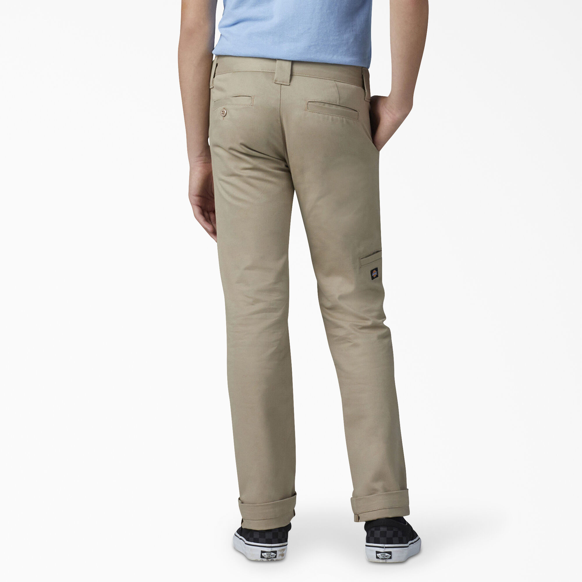 Boys' FLEX Skinny Fit Double Knee Pants, 4-20