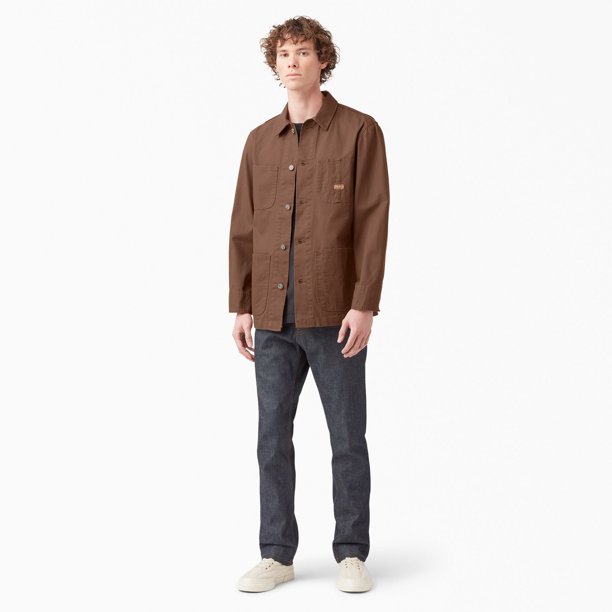 Dickies 1922 Duck Chore Coat, Rinsed Timber Brown