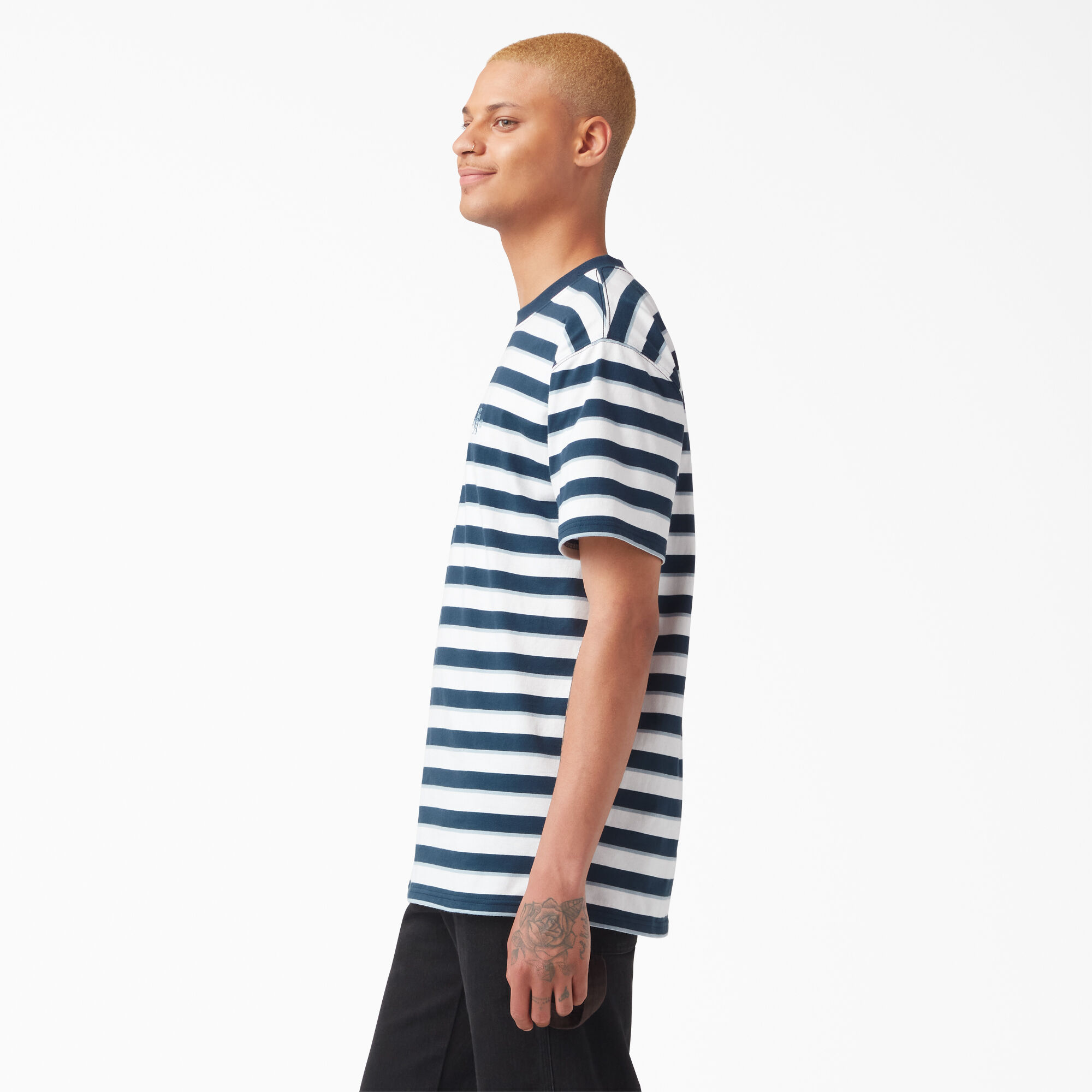 Vincent Alvarez Striped T-Shirt