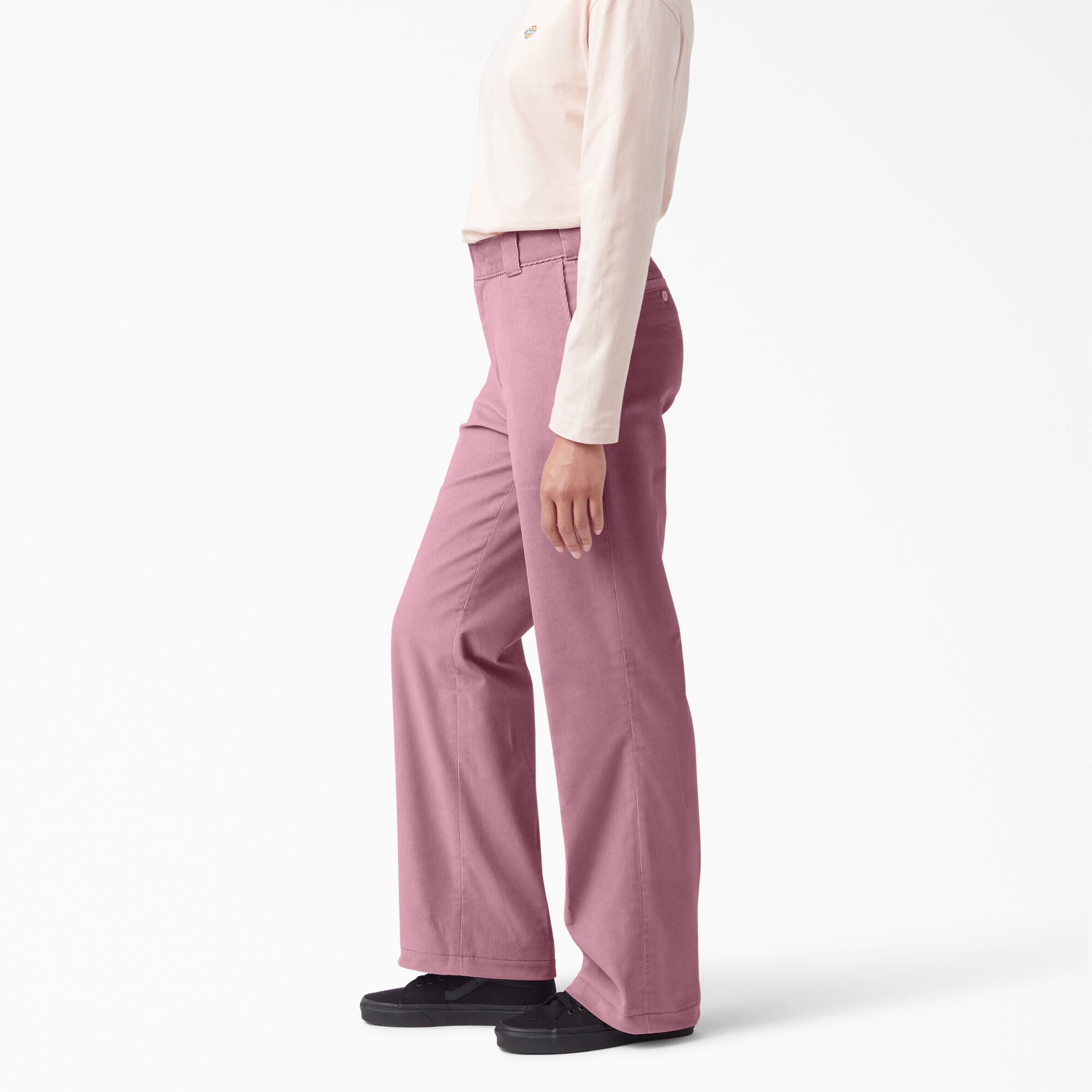 Women's Halleyville Regular Fit Wide Leg Corduroy Pants
