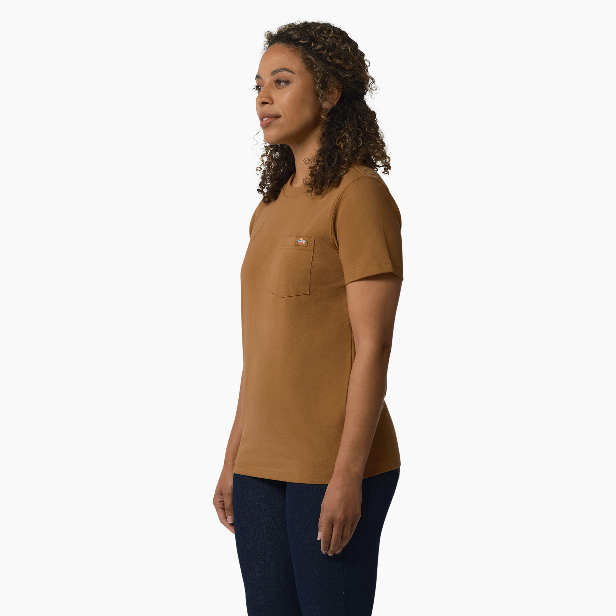 Women's Heavyweight Short Sleeve Pocket T-Shirt