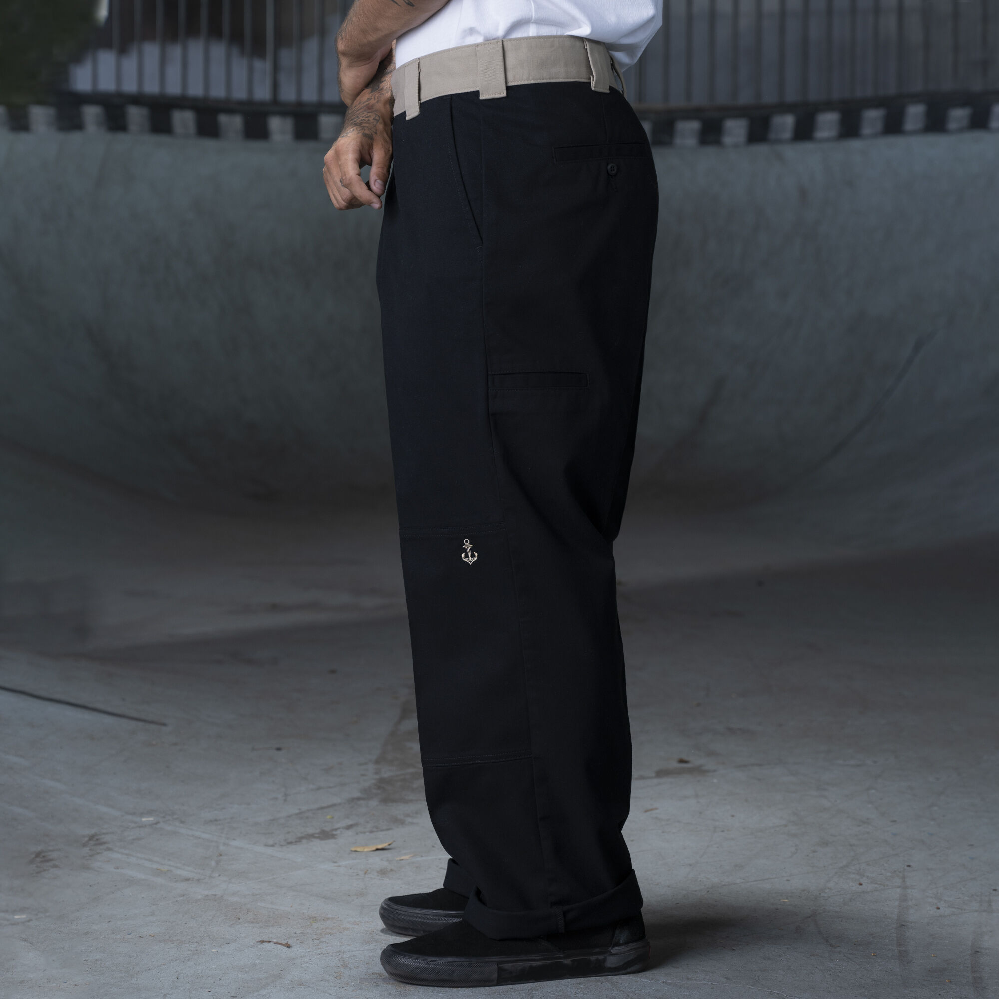 Ronnie Sandoval Loose Fit Double Knee Pants