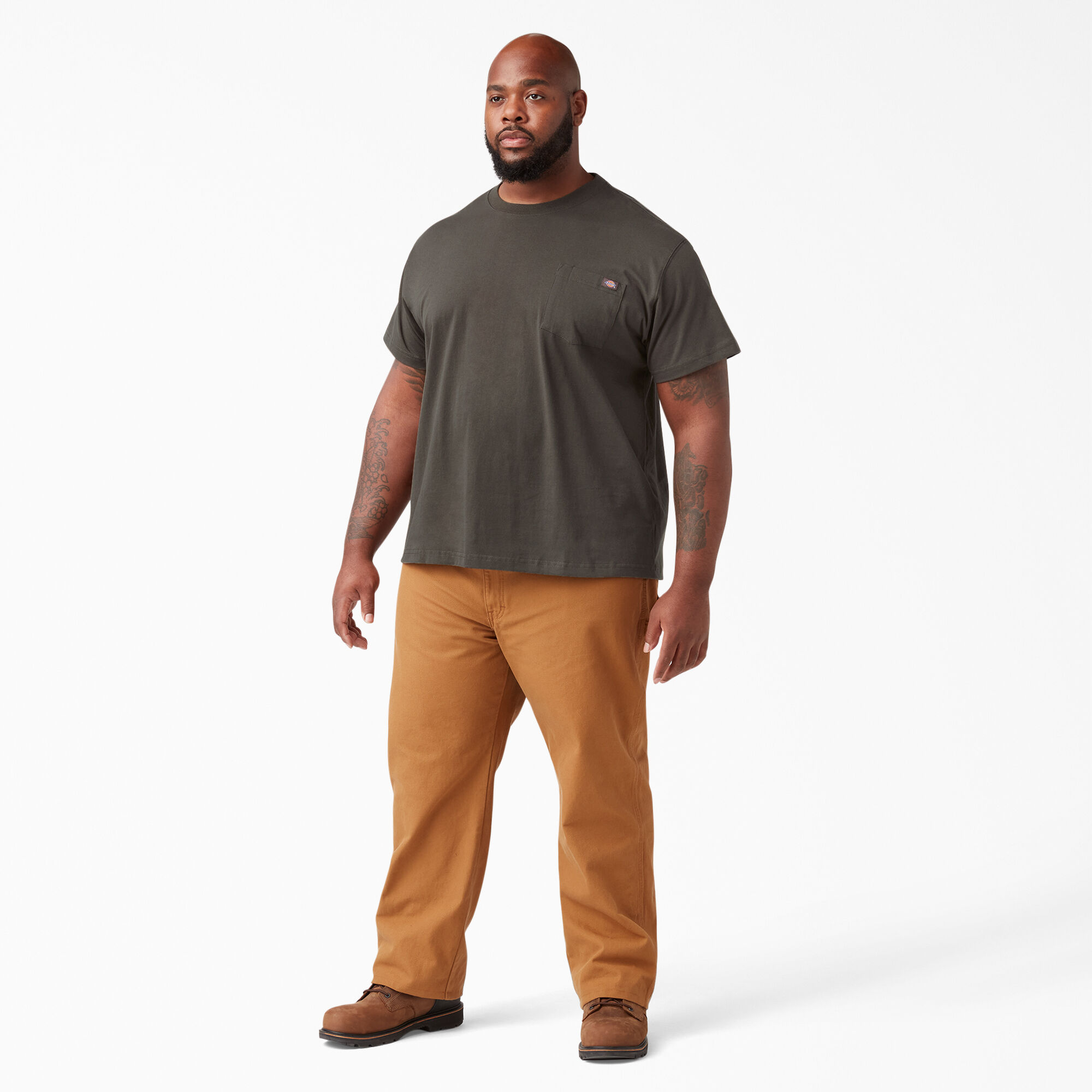 Heavyweight Short Sleeve Pocket T-Shirt