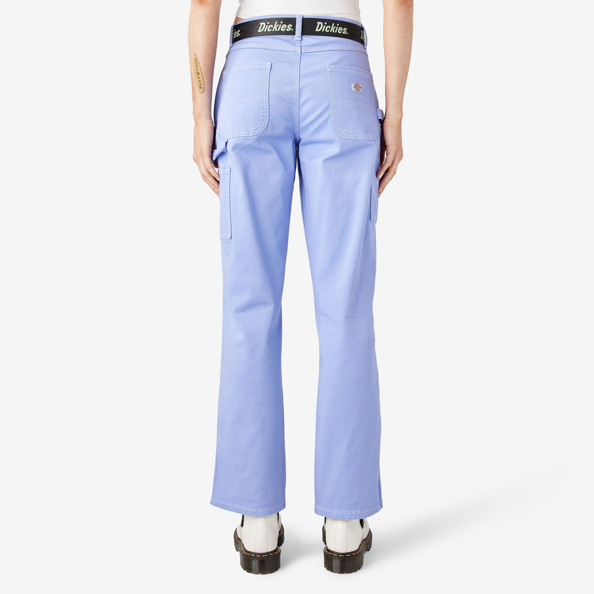 Women's Relaxed Fit Carpenter Pants, Jacaranda