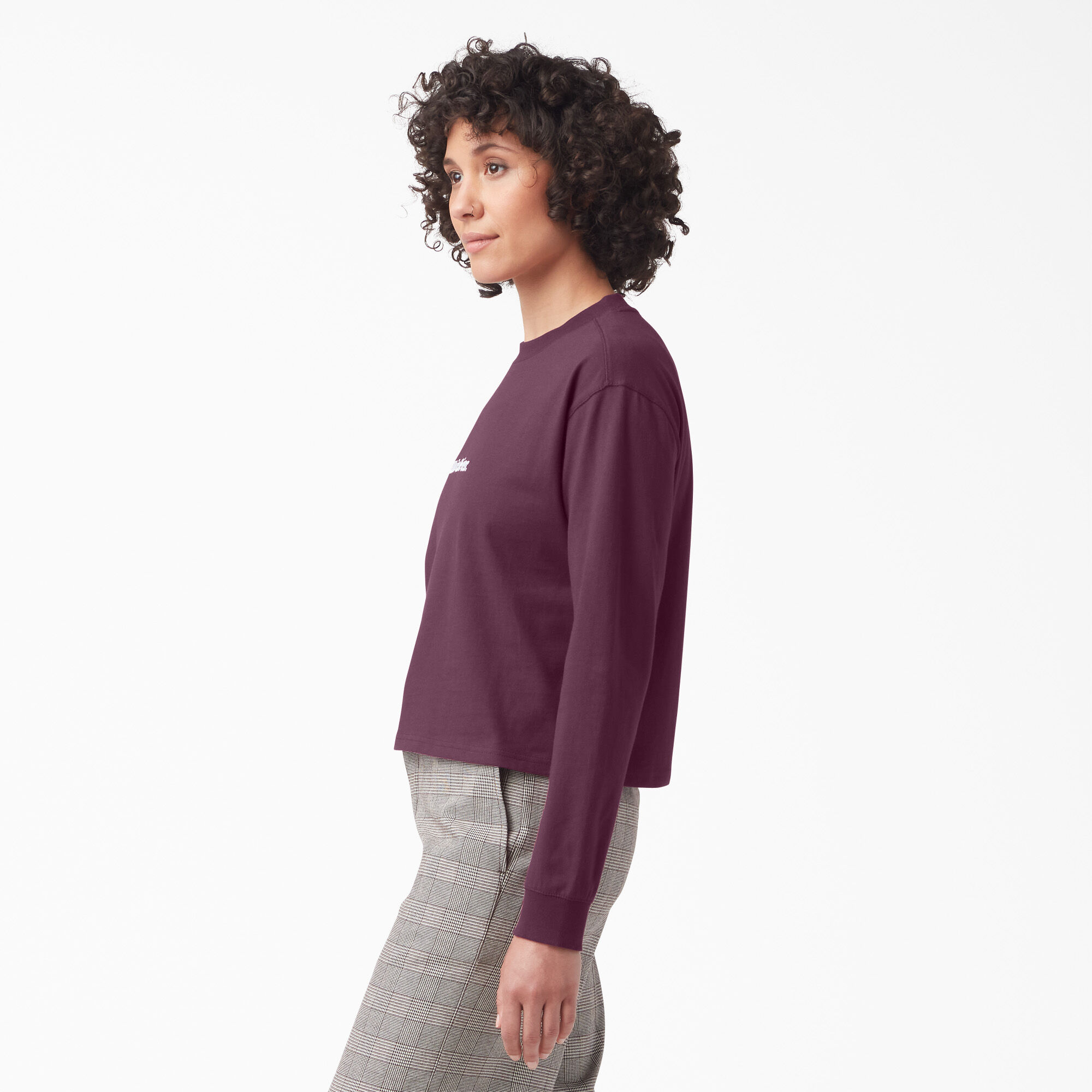 Women's Loretto Long Sleeve Cropped T-Shirt