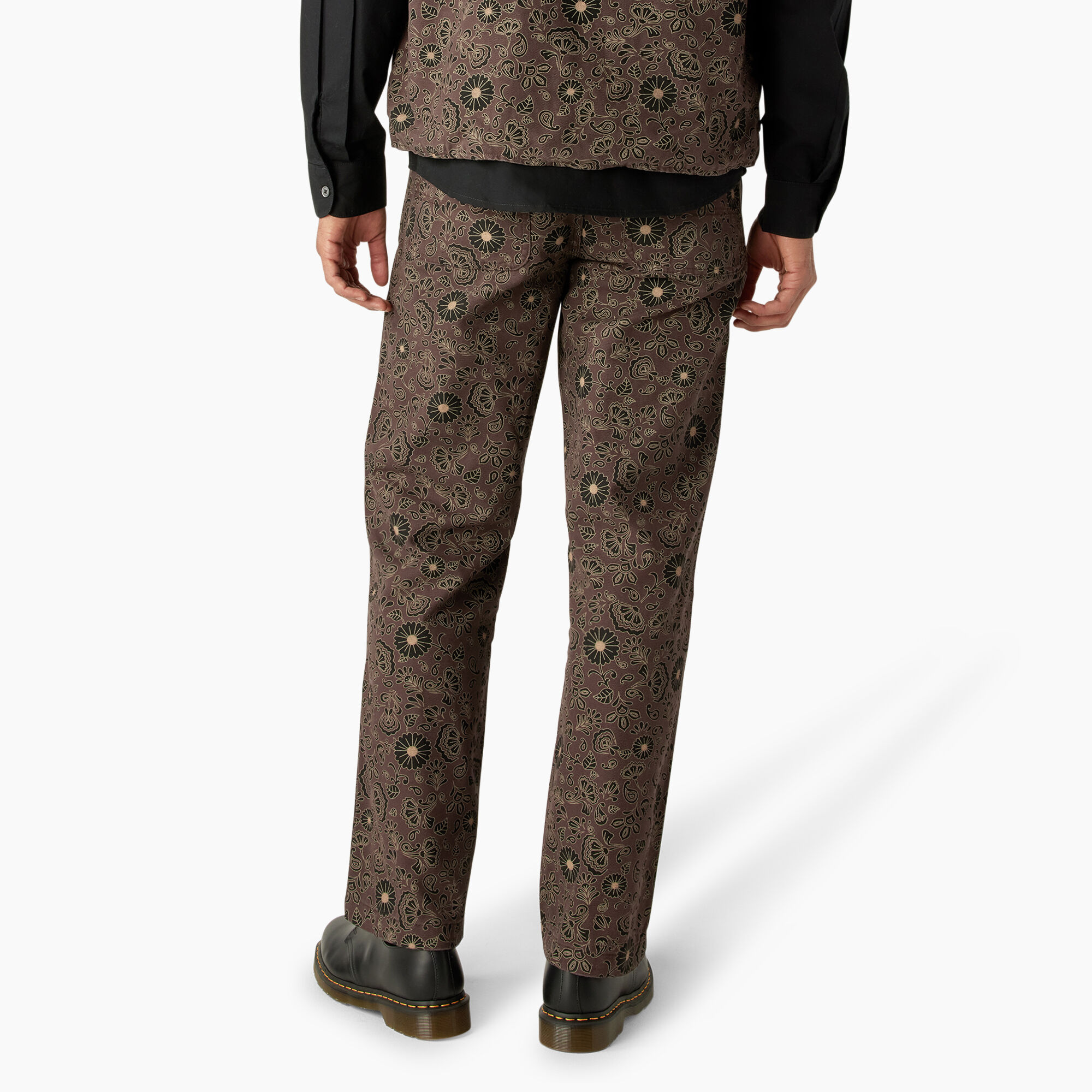 Ellis Floral Print Duck Canvas Pants