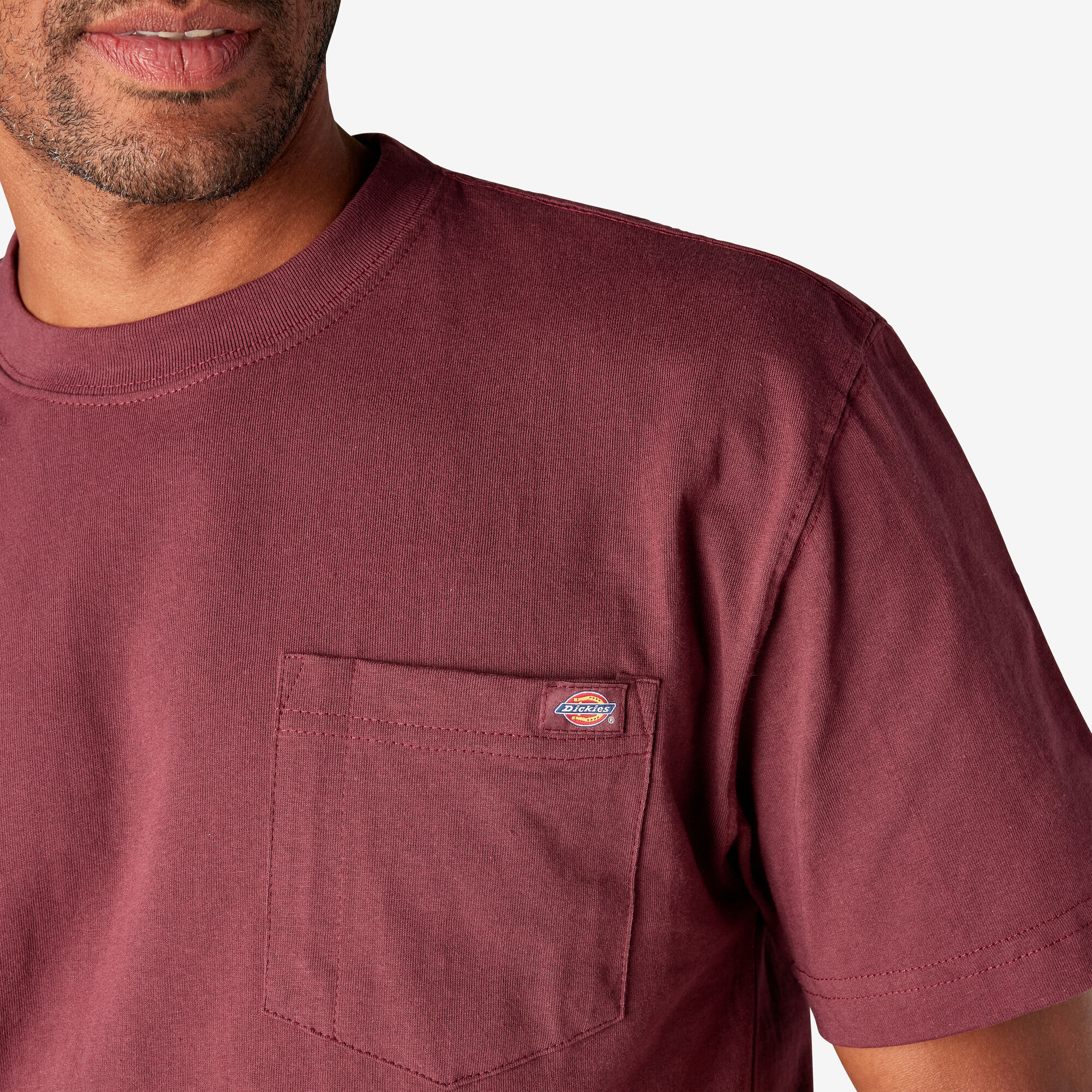 Heavyweight Short Sleeve Pocket T-Shirt