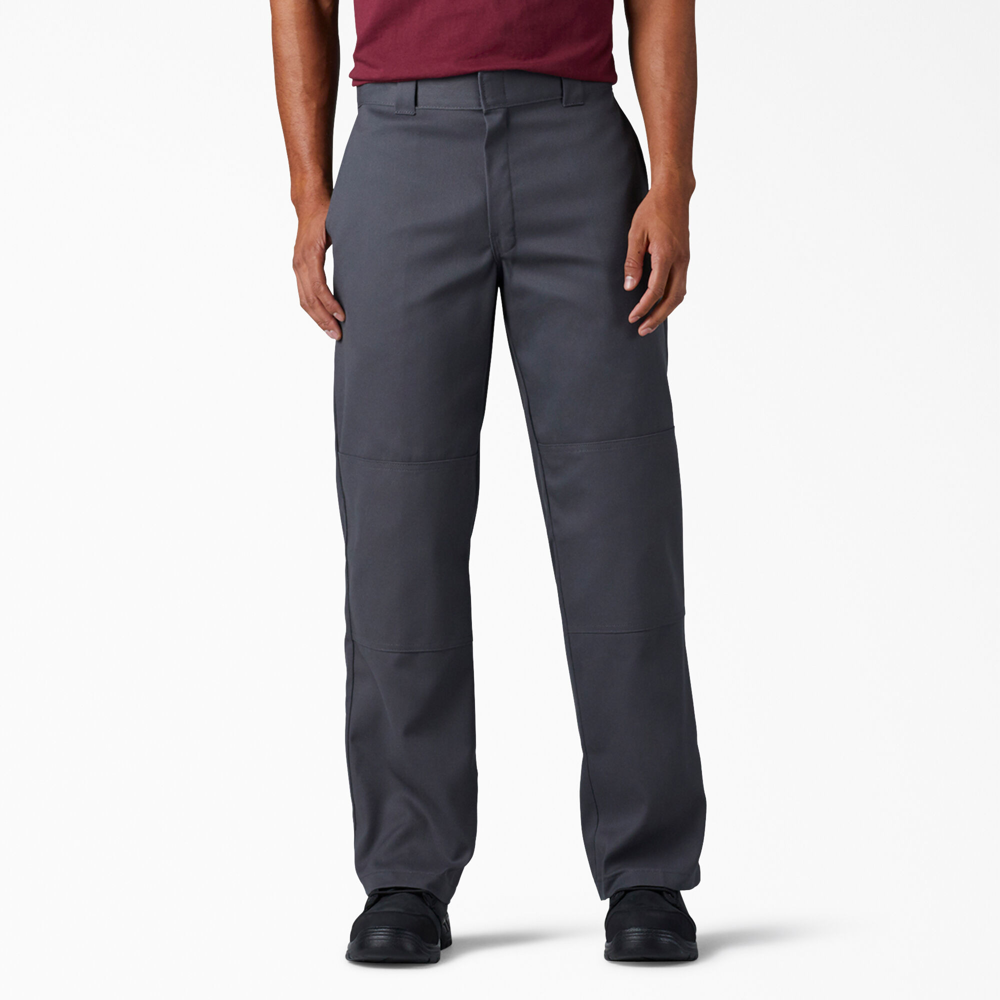 Loose Fit Double Knee Work Pants