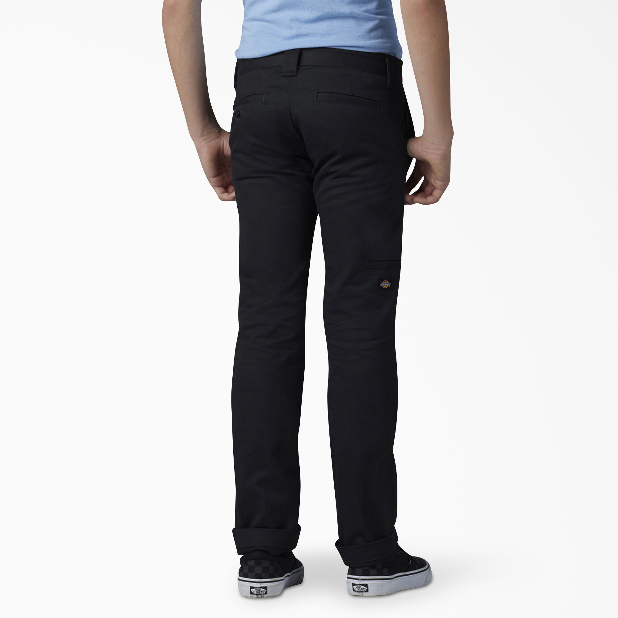 Boys' FLEX Skinny Fit Double Knee Pants, 4-20