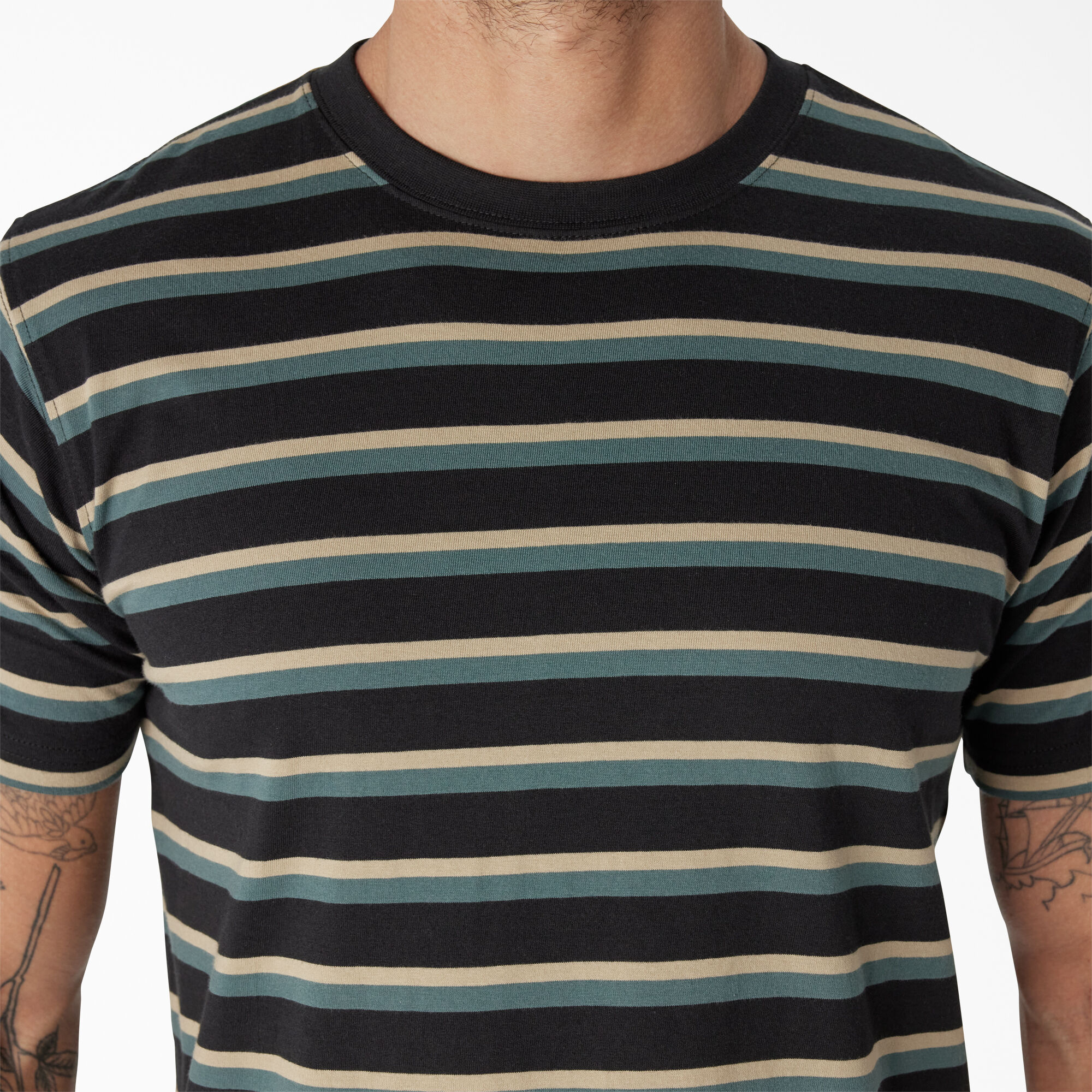 Dickies Skateboarding Striped T-Shirt