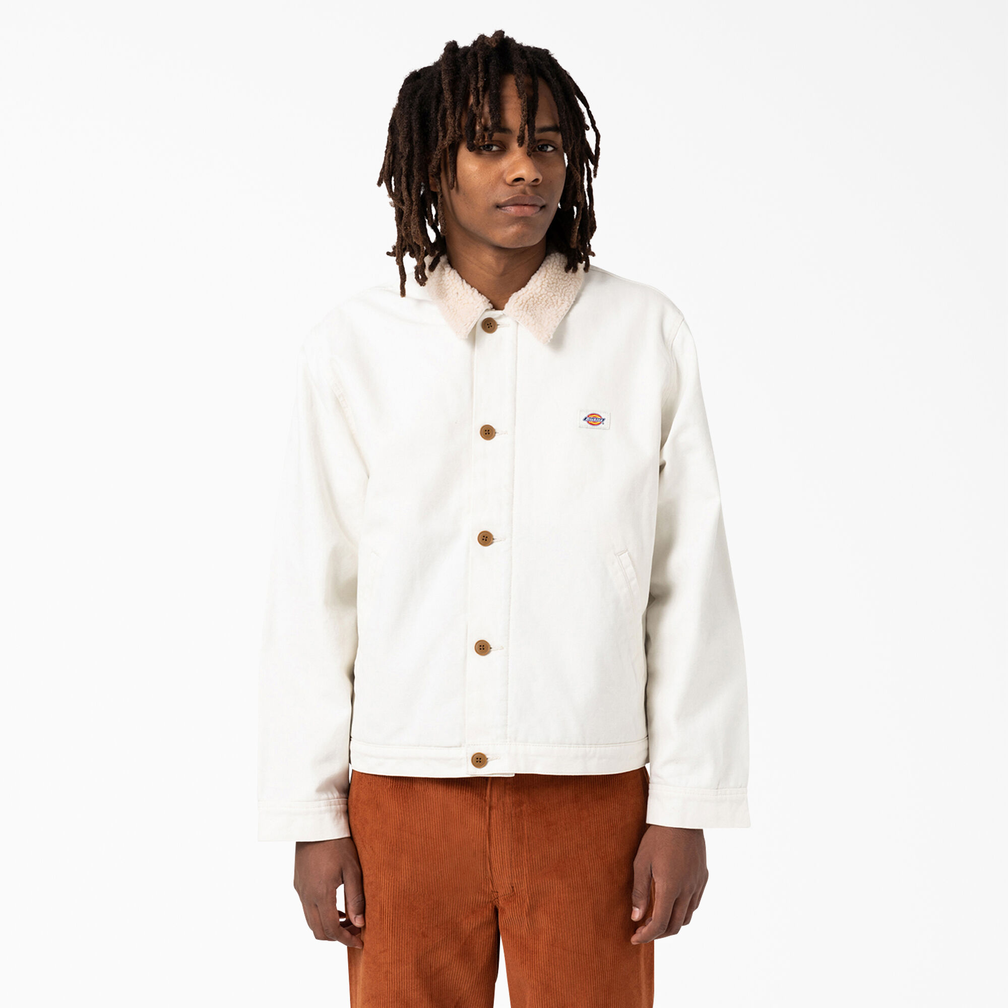 Duck Canvas Fleece-Lined Jacket