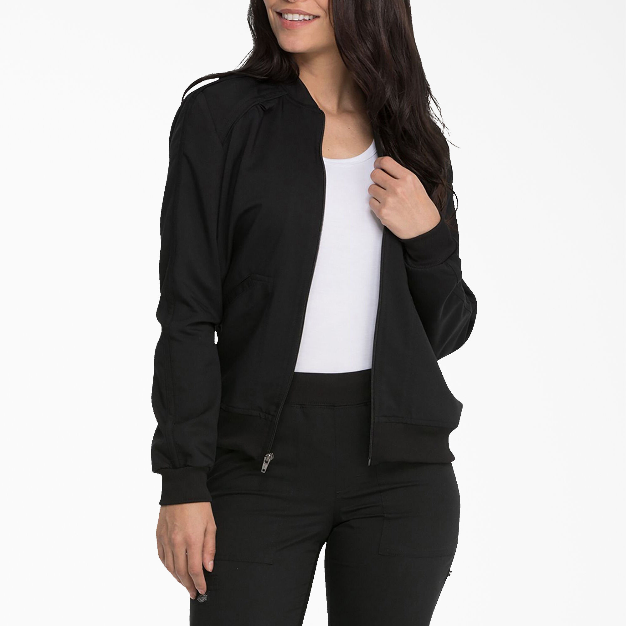 Women's Balance Zip Front Scrub Jacket