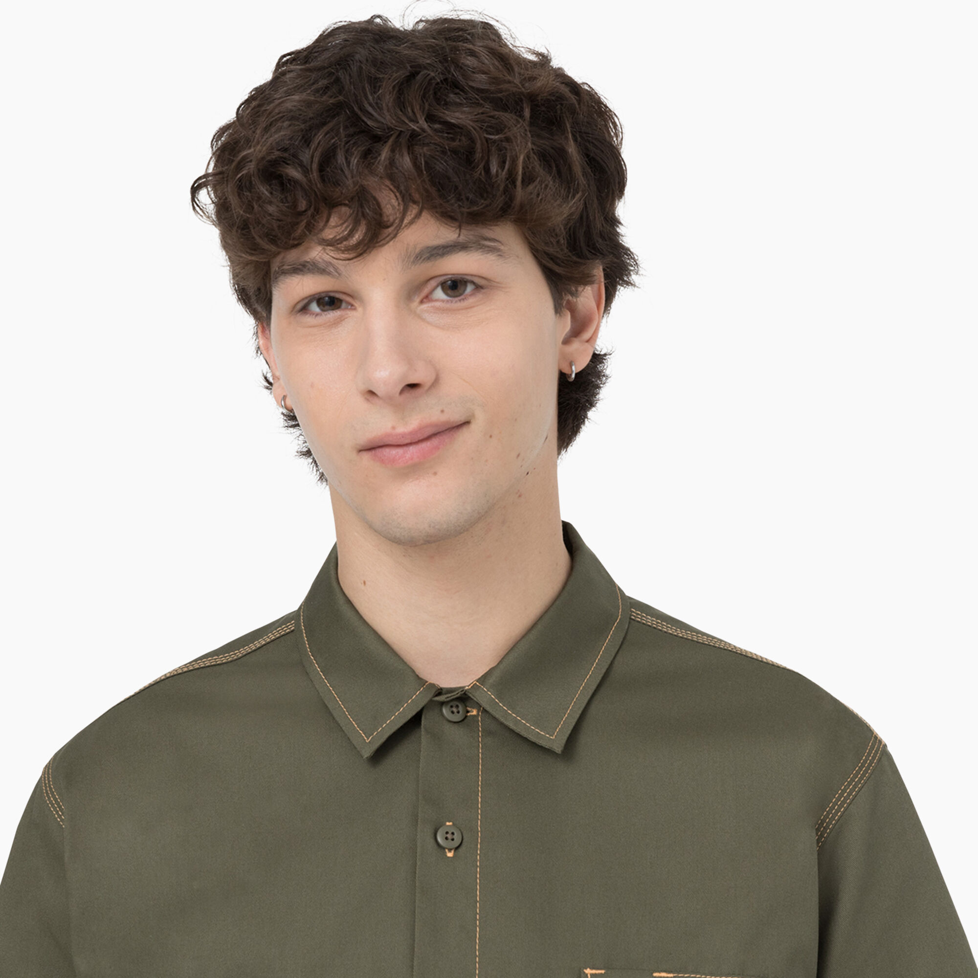 Madras Short Sleeve Work Shirt