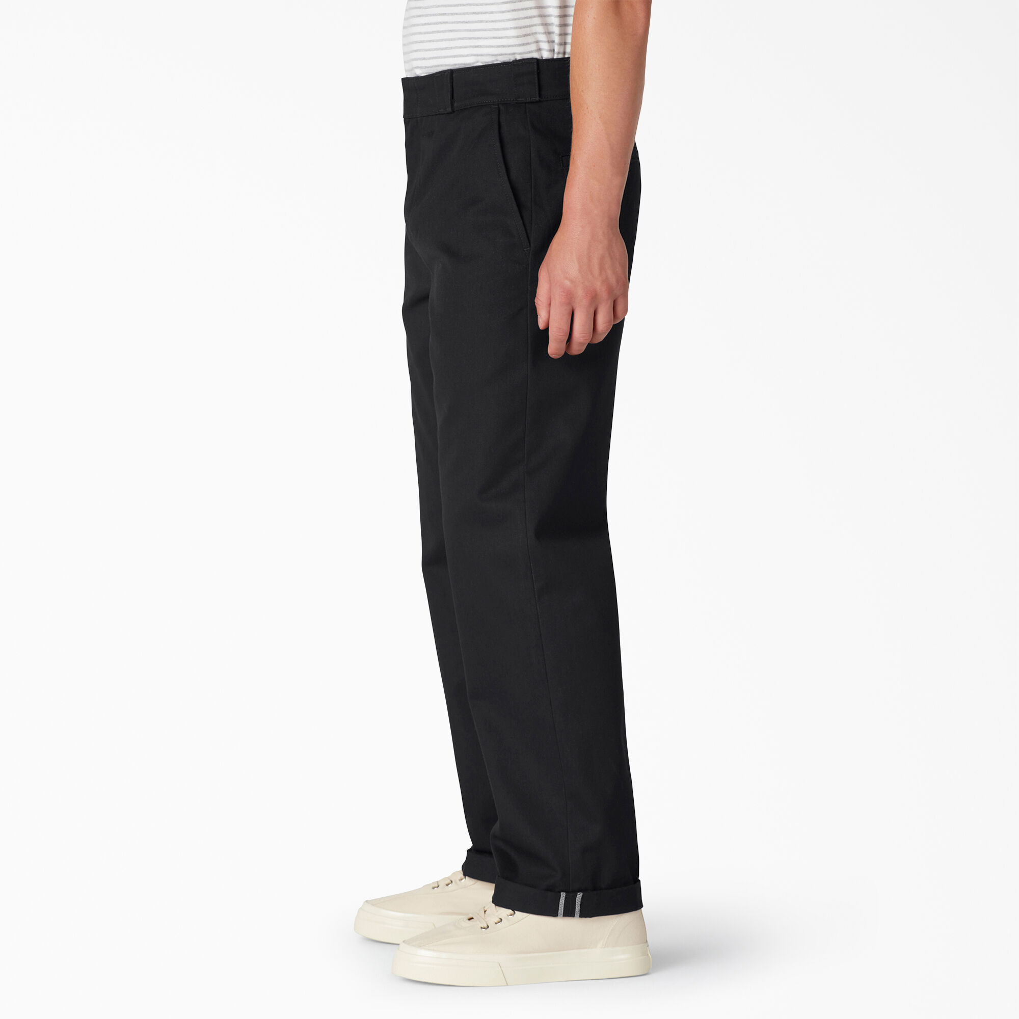 Regular Fit Cuffed Work Pants