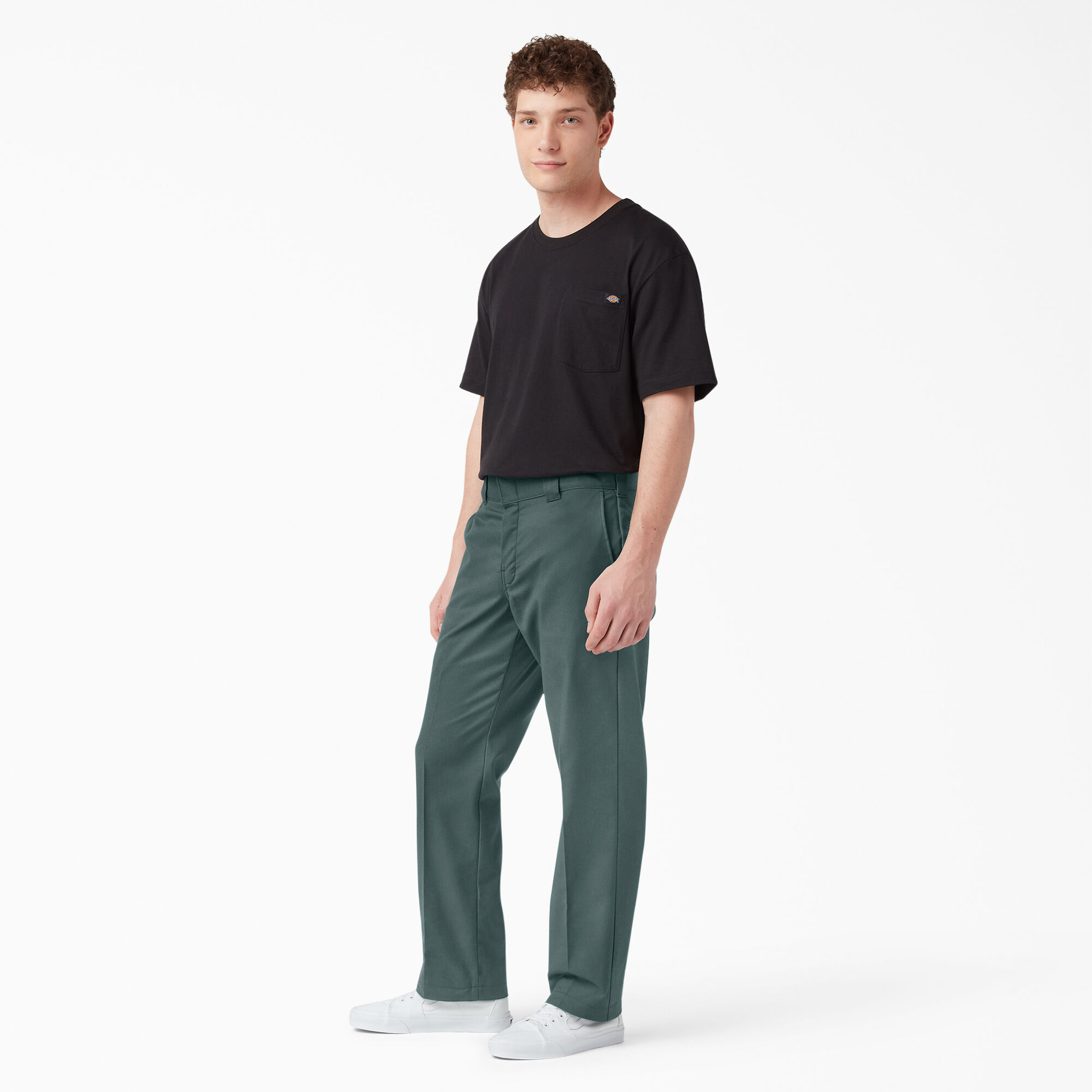 Slim Fit Tapered Leg Multi-Use Pocket Work Pants