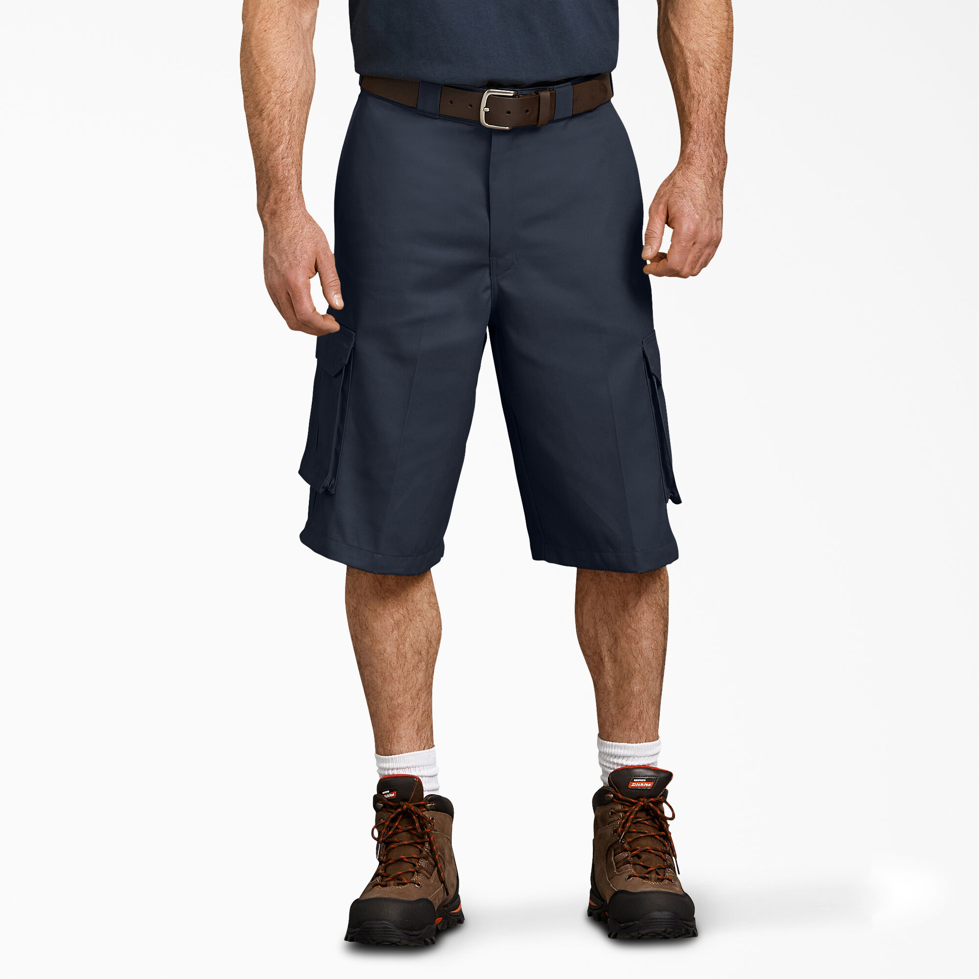 Loose Fit Cargo Work Shorts, 13