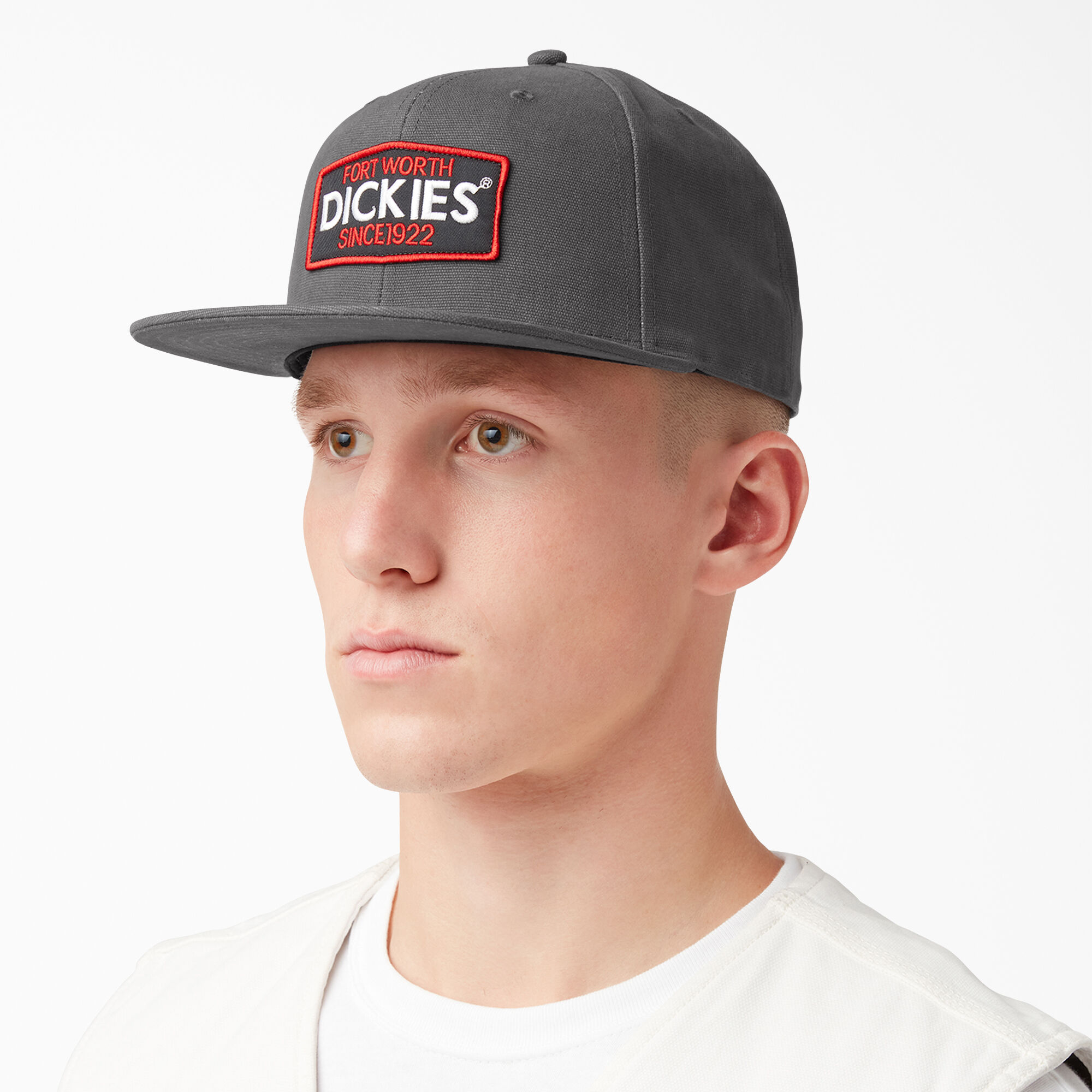 Logo Patch Flat Bill Cap