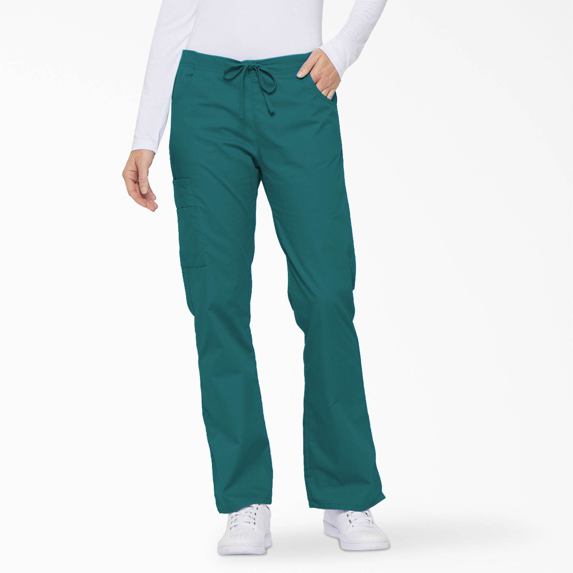 Women's EDS Signature Flare Leg Cargo Scrub Pants
