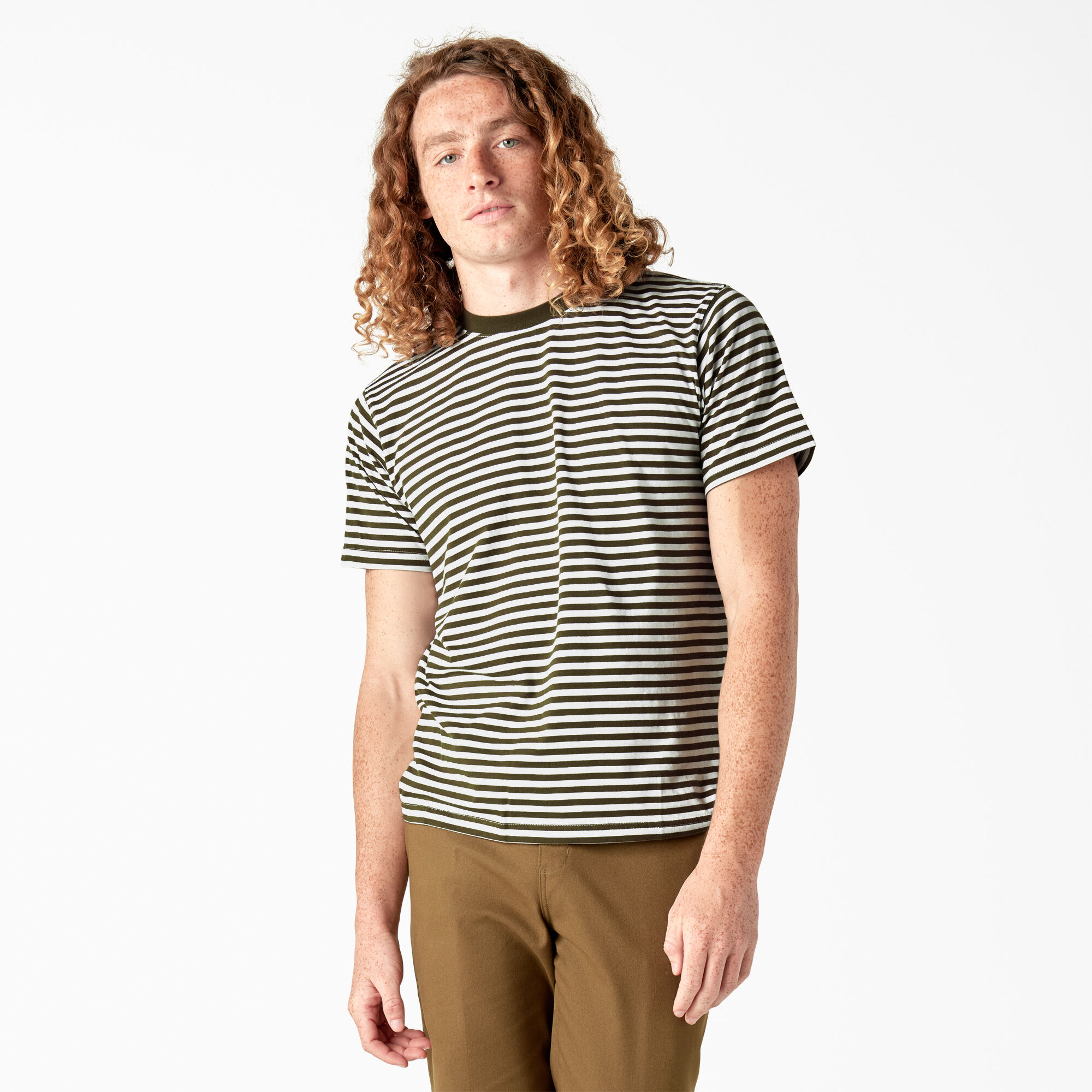 Dickies Skateboarding Striped T-Shirt