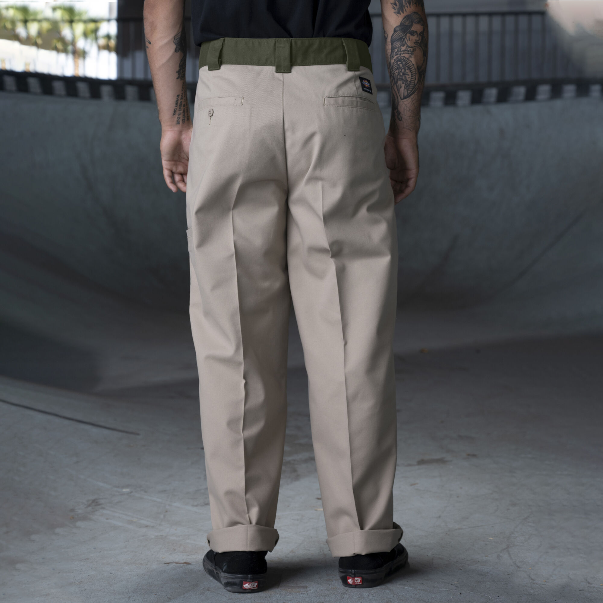 Ronnie Sandoval Loose Fit Double Knee Pants