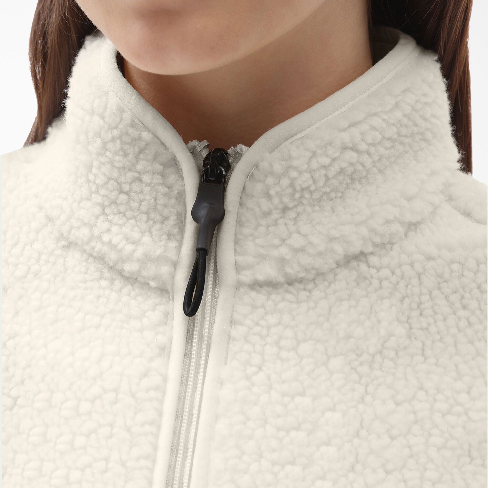 Women's Red Chute Fleece Jacket