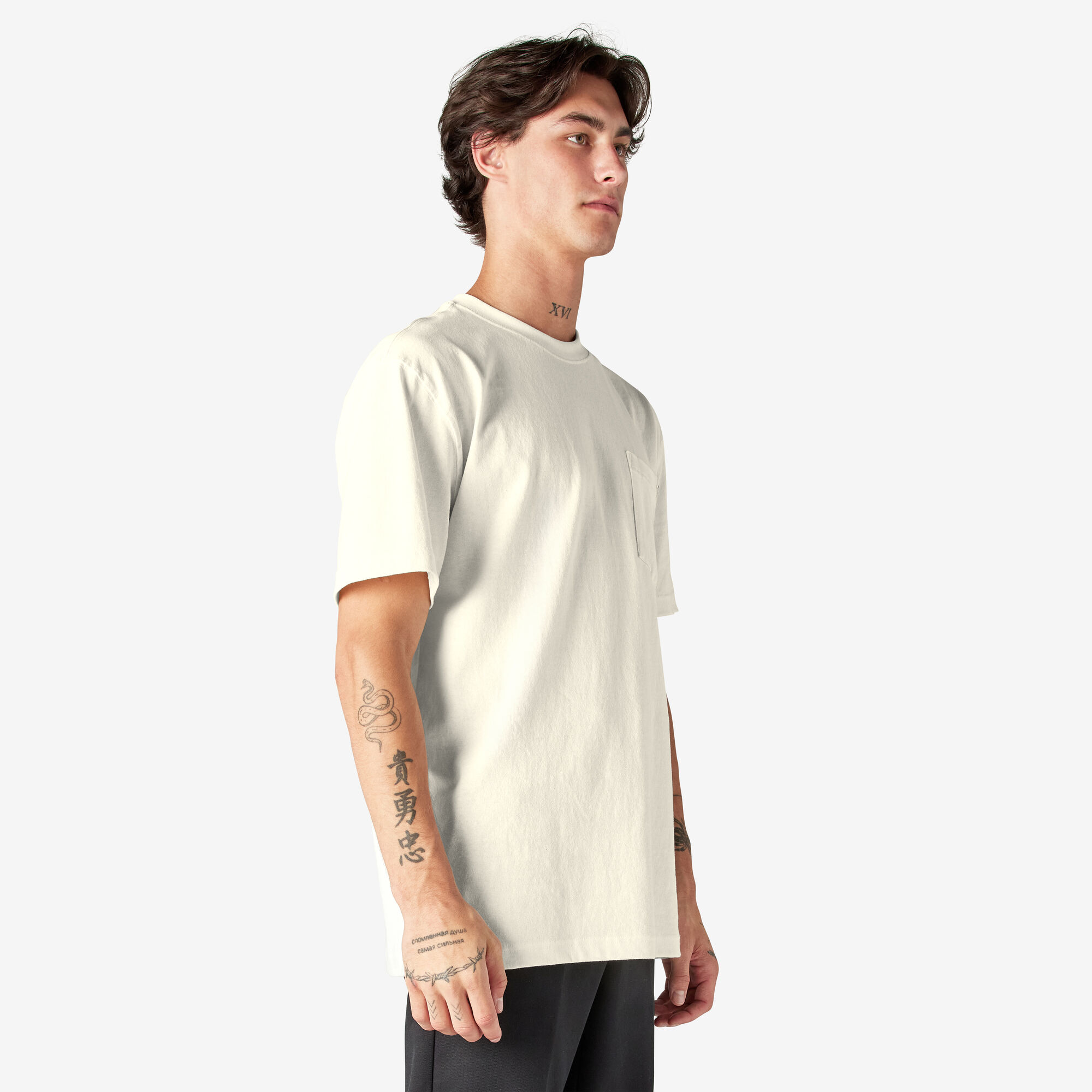 Heavyweight Short Sleeve Pocket T-Shirt